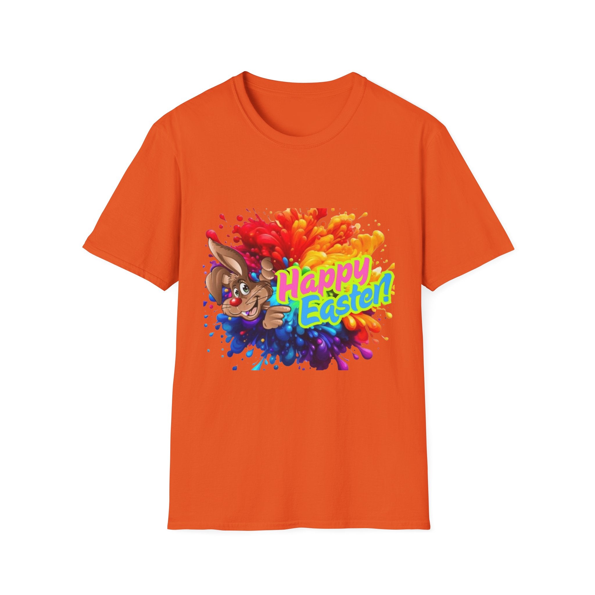Happy Easter Bunny Unisex Softstyle T-Shirt