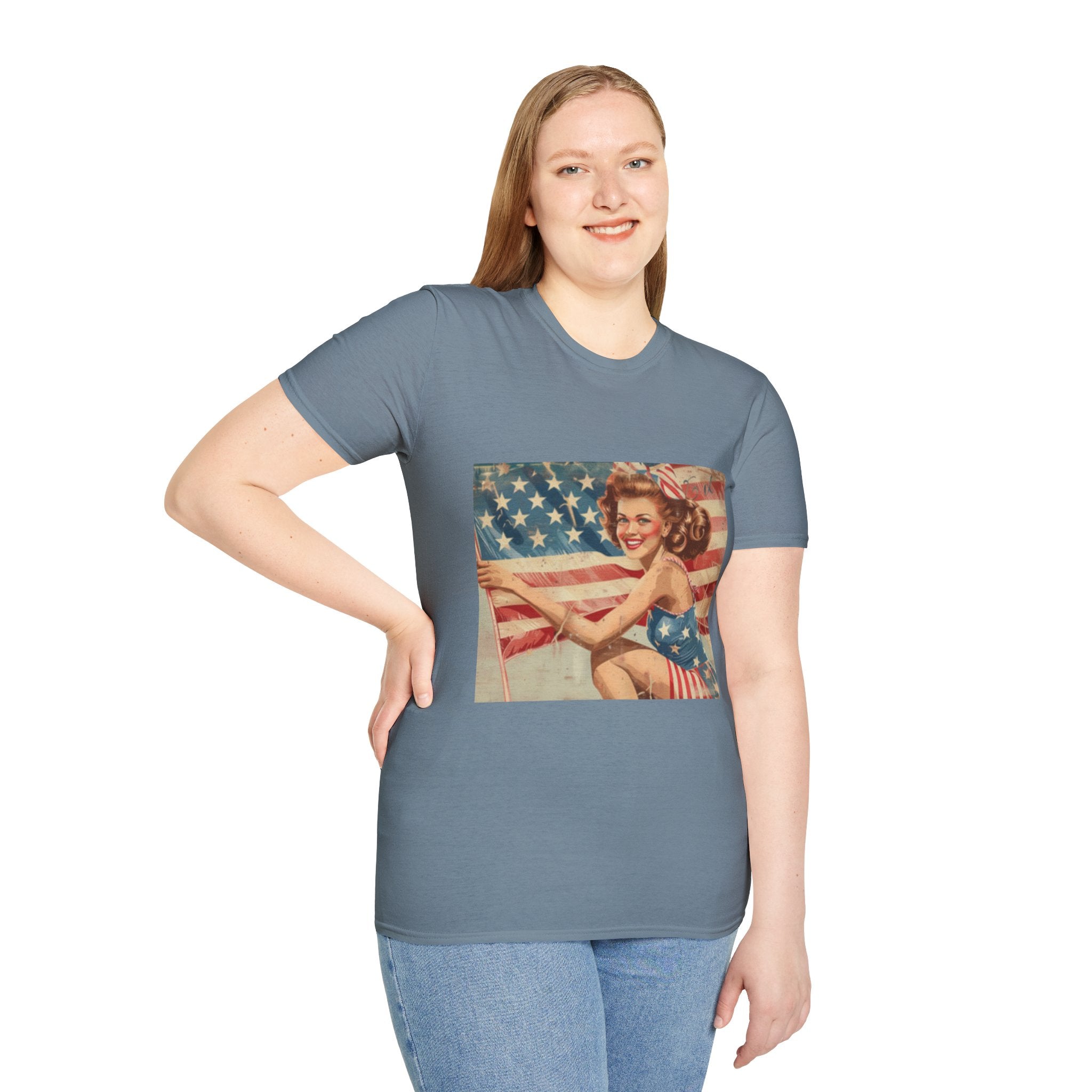 Vintage Americana Unisex Softstyle T-Shirt