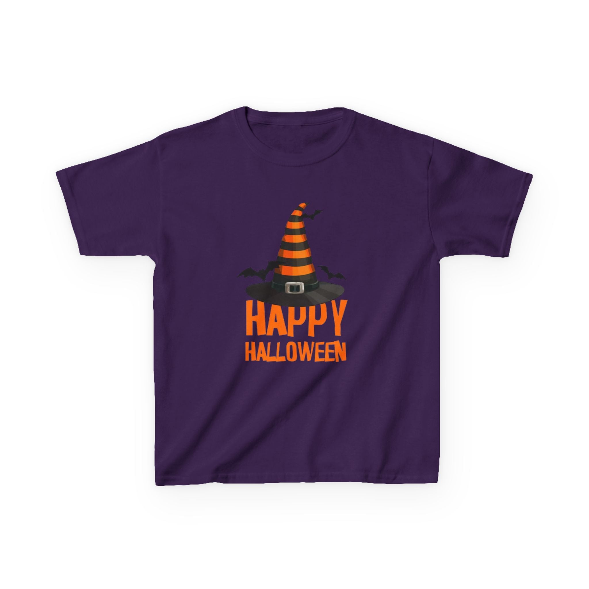 Happy Halloween Kids Heavy Cotton T-Shirt