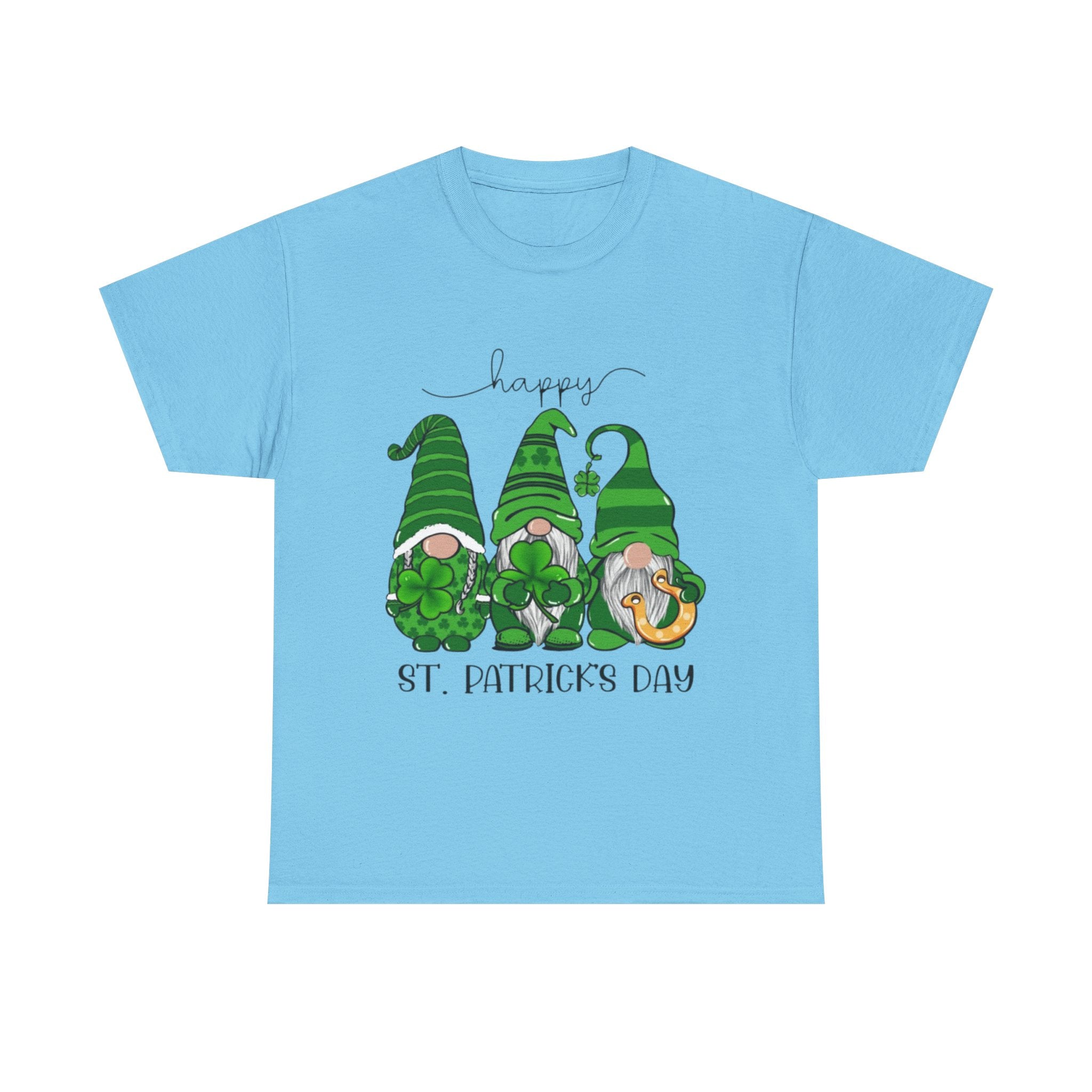 Happy St. Patrick’s Day Gnome Unisex Heavy Cotton T-Shirt