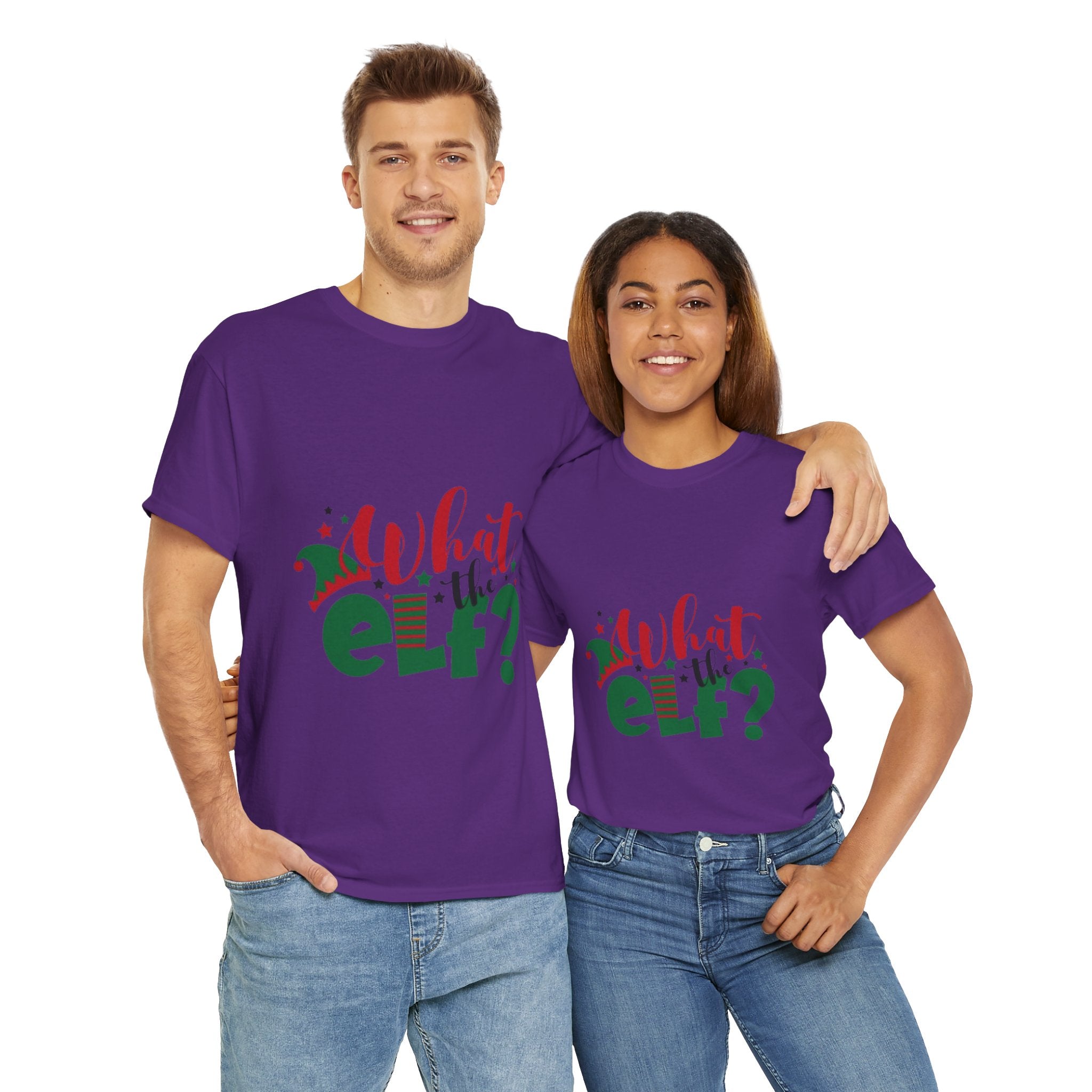 What the Elf? Unisex Heavy Cotton T-Shirt