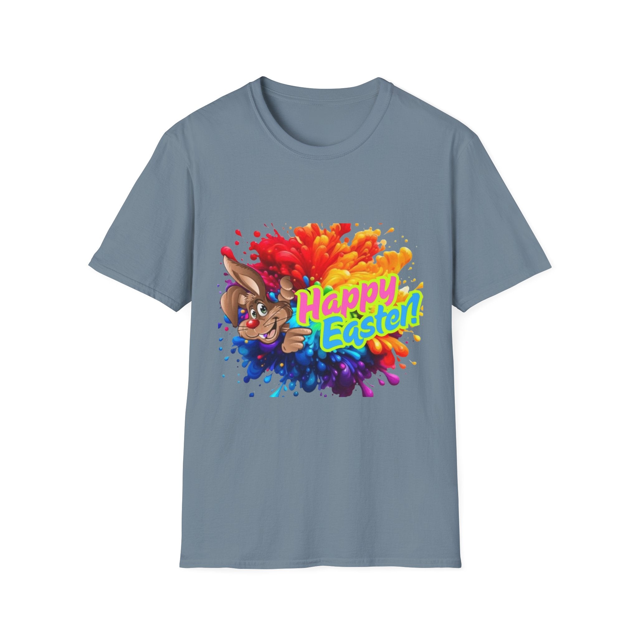 Happy Easter Bunny Unisex Softstyle T-Shirt