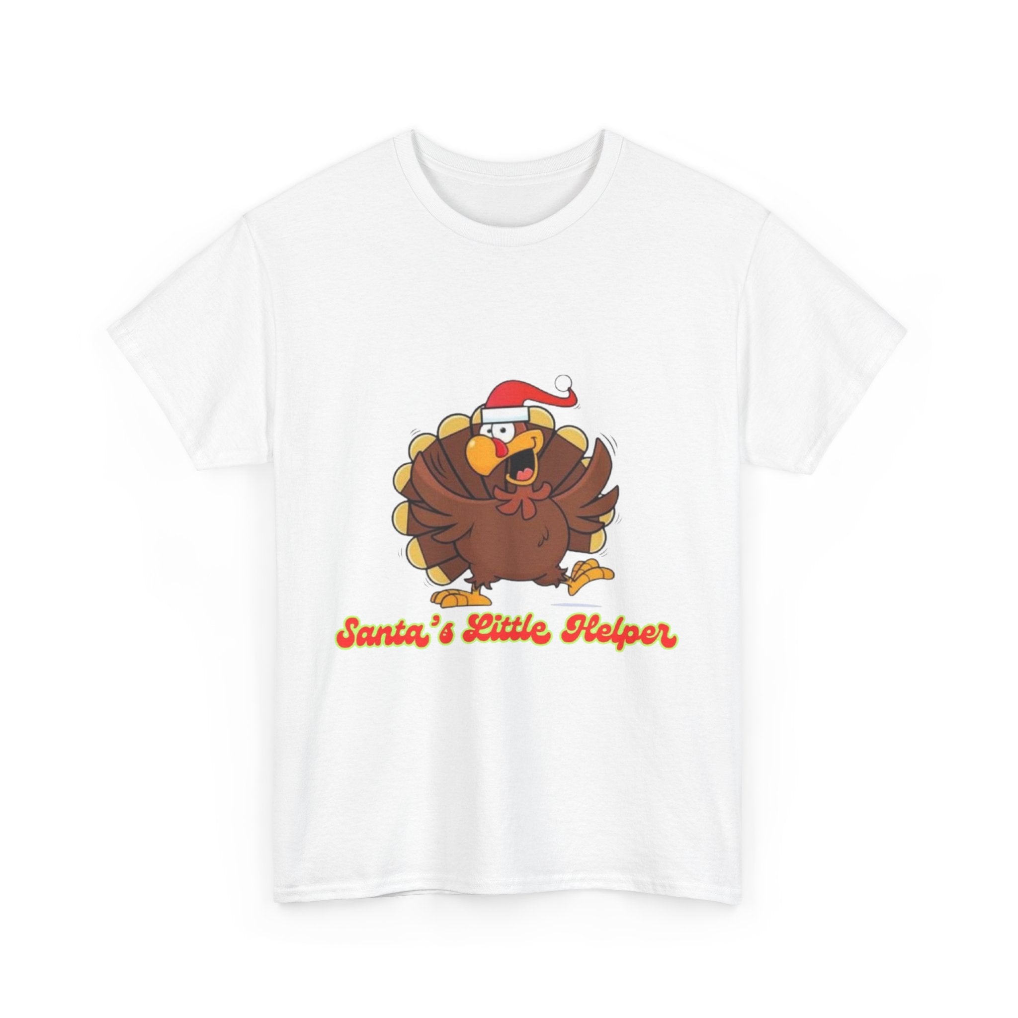 Santa's Little Helper Unisex Heavy Cotton T-Shirt