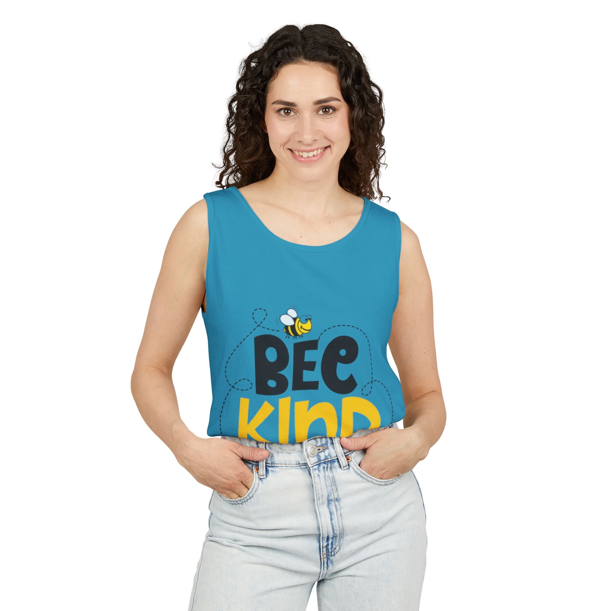 Bee Kind Unisex Garment-Dyed Tank Top