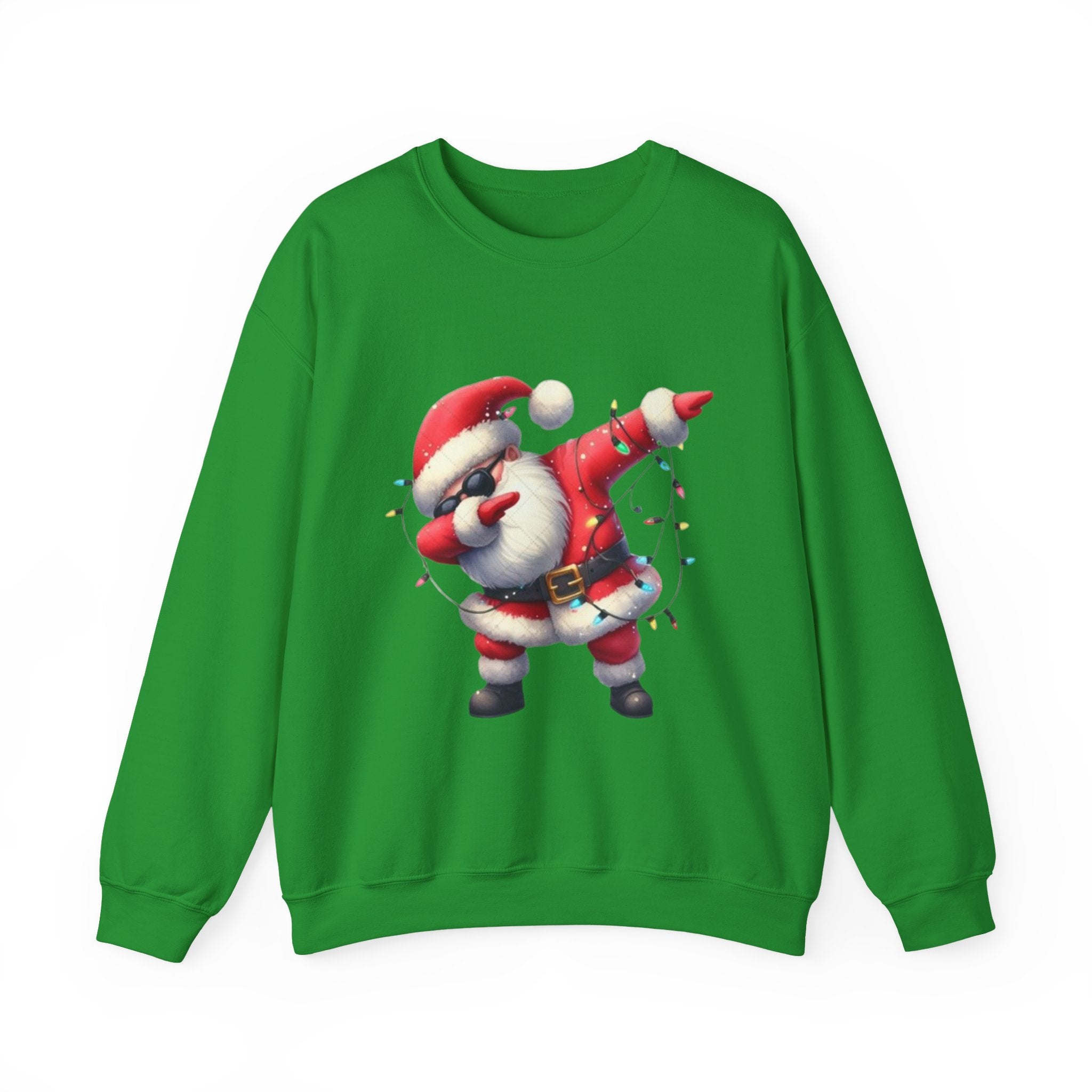 Santa Dabbing Unisex Heavy Blend™ Crewneck Sweatshirt