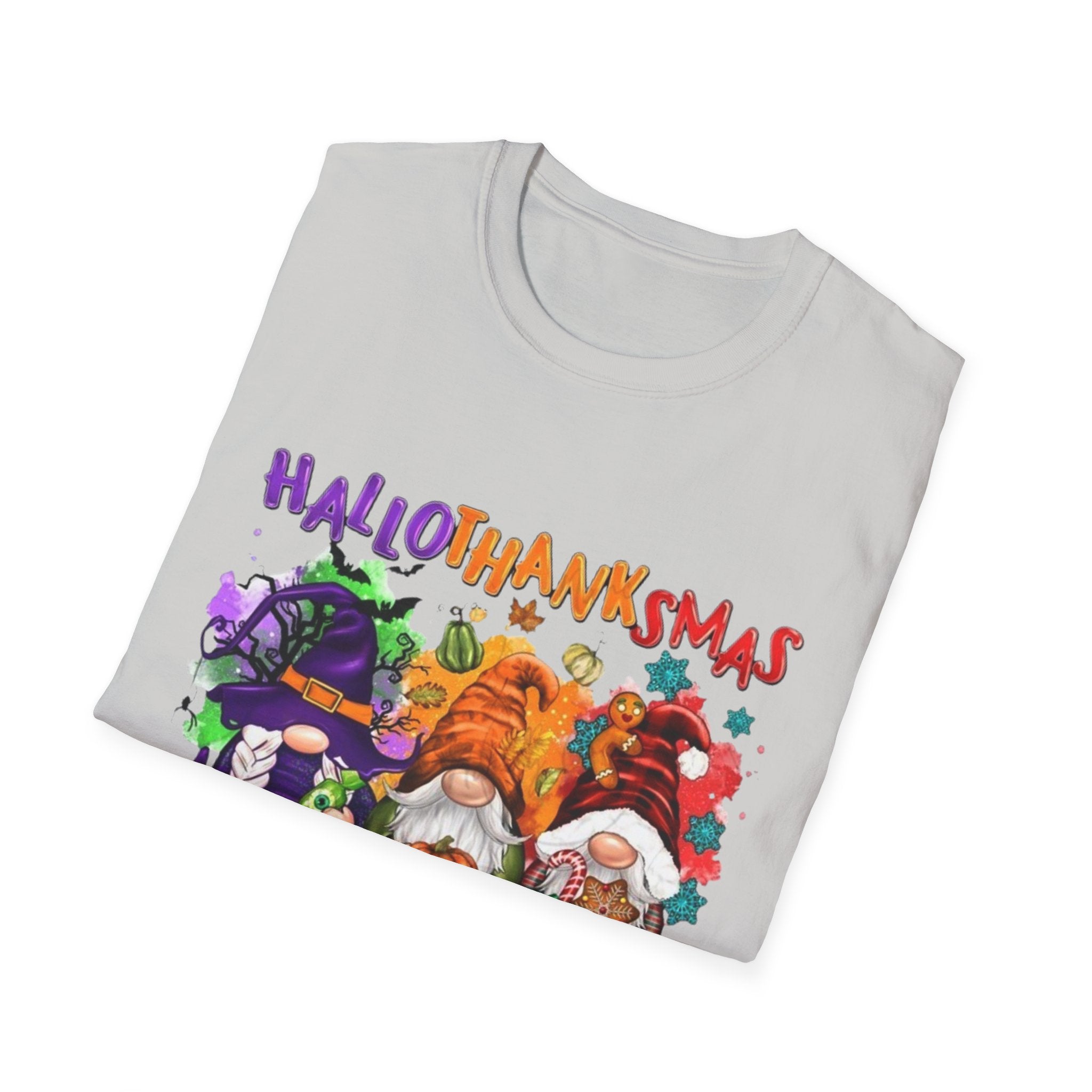 Happy Hallothanksmas Unisex Softstyle T-Shirt