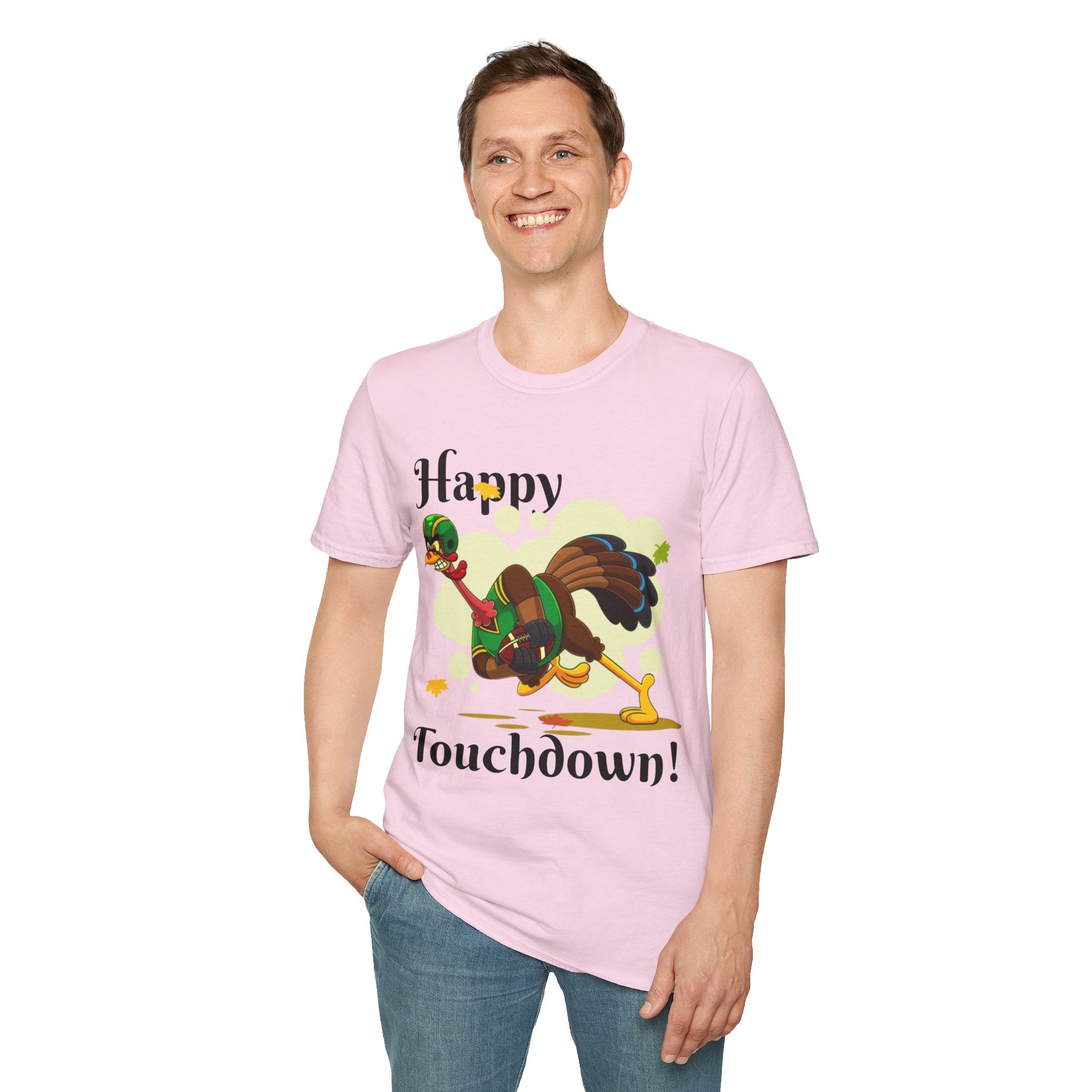 Happy Touchdown Unisex Softstyle T-Shirt