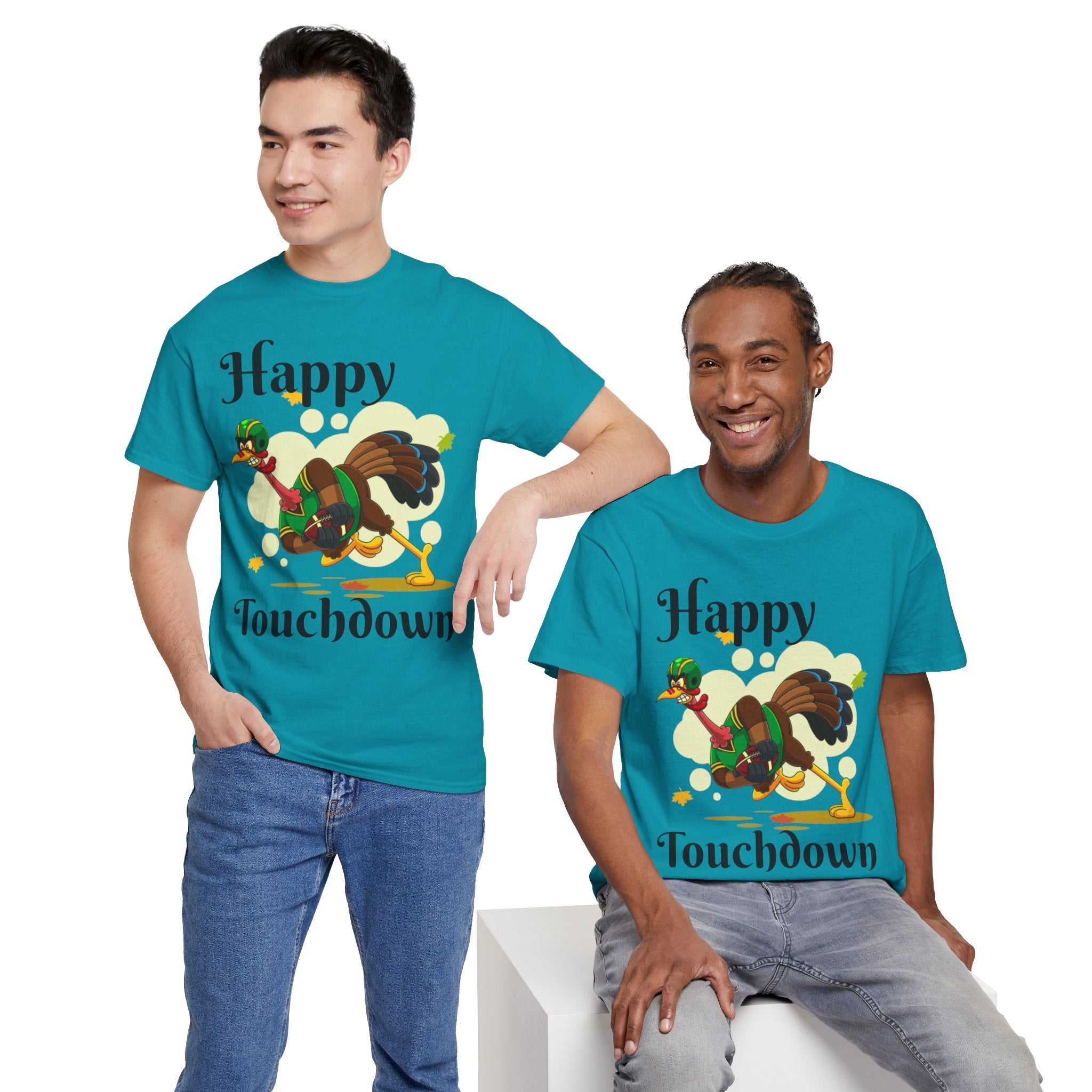 Happy Touchdown Unisex Heavy Cotton T-Shirt