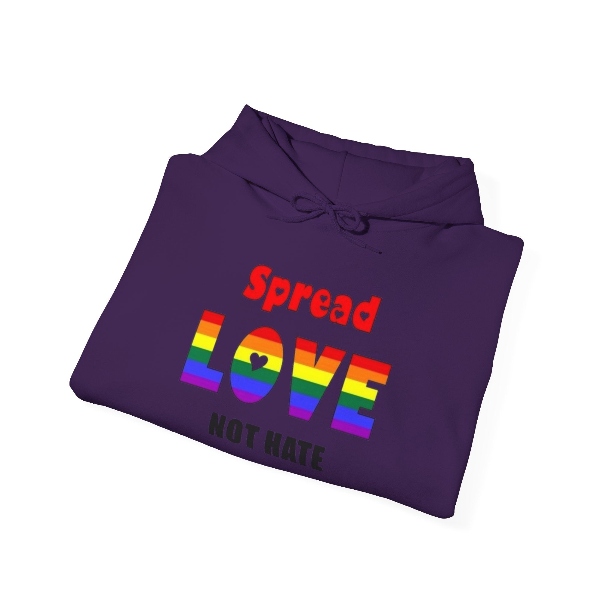 Spread Love Not Hate Unisex Hoodie