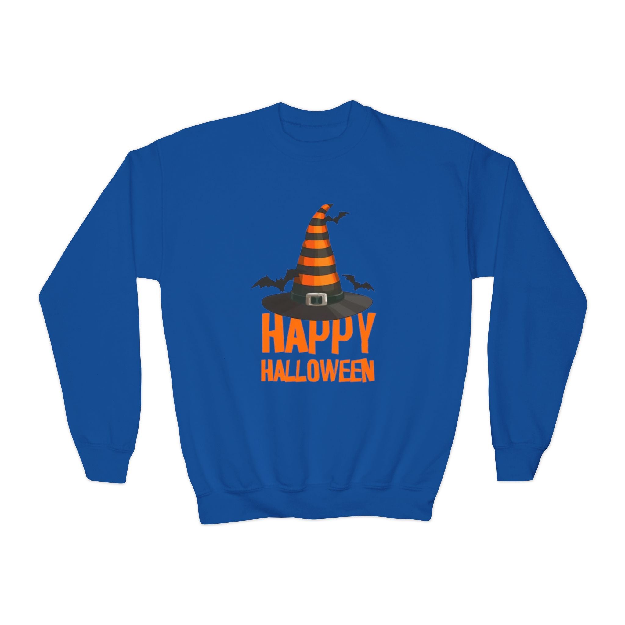Happy Halloween Youth Crewneck Sweatshirt