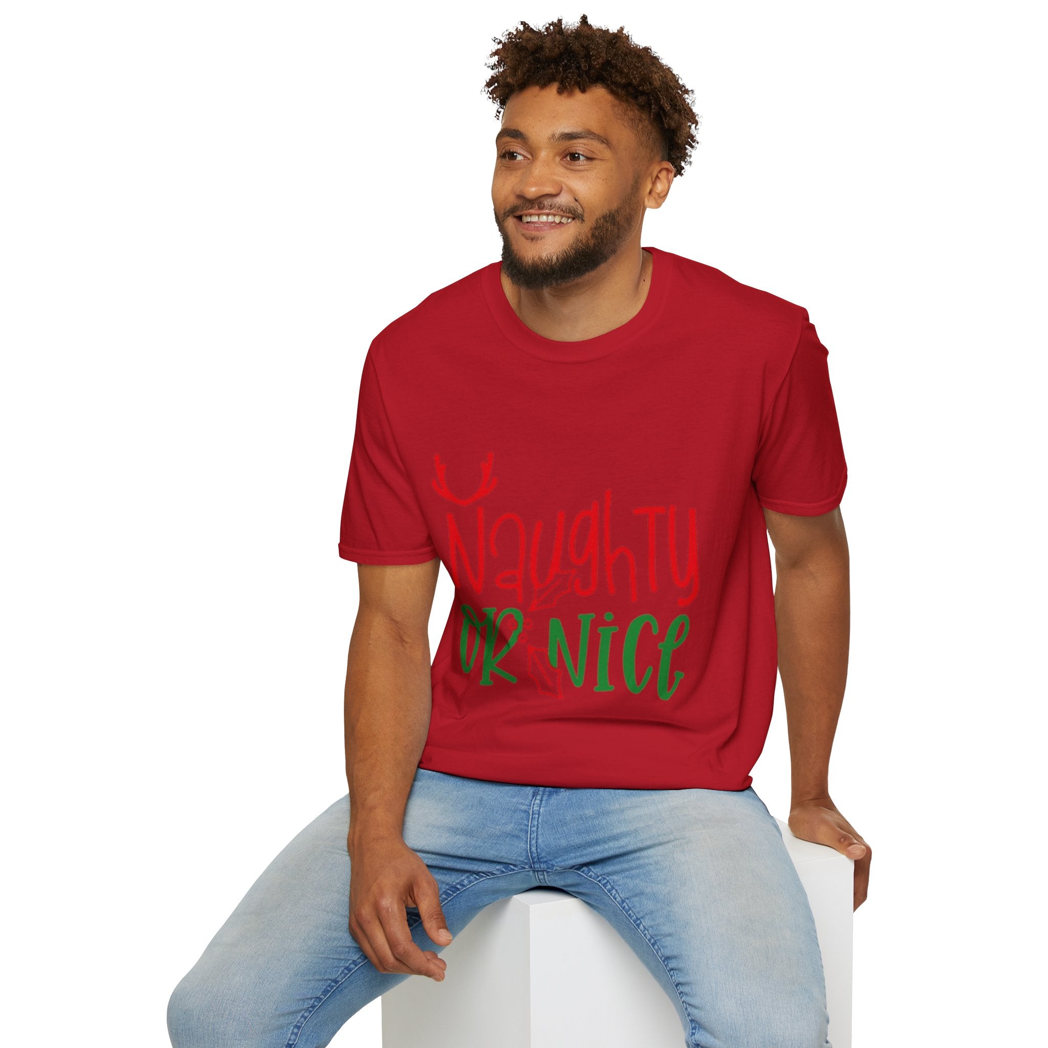 Naughty Or Nice Unisex Softstyle T-Shirt
