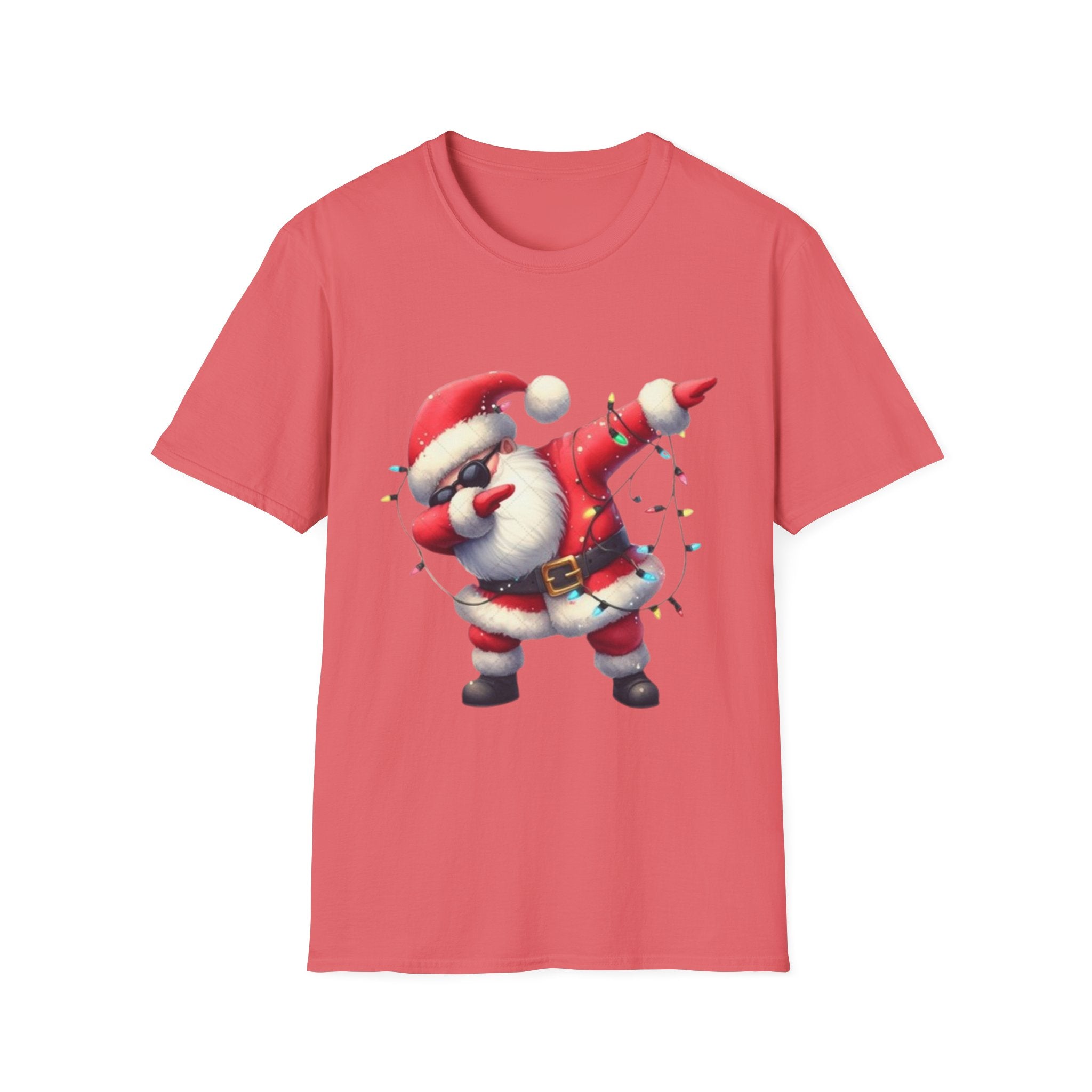 Dabbing Santa Unisex Softstyle T-Shirt