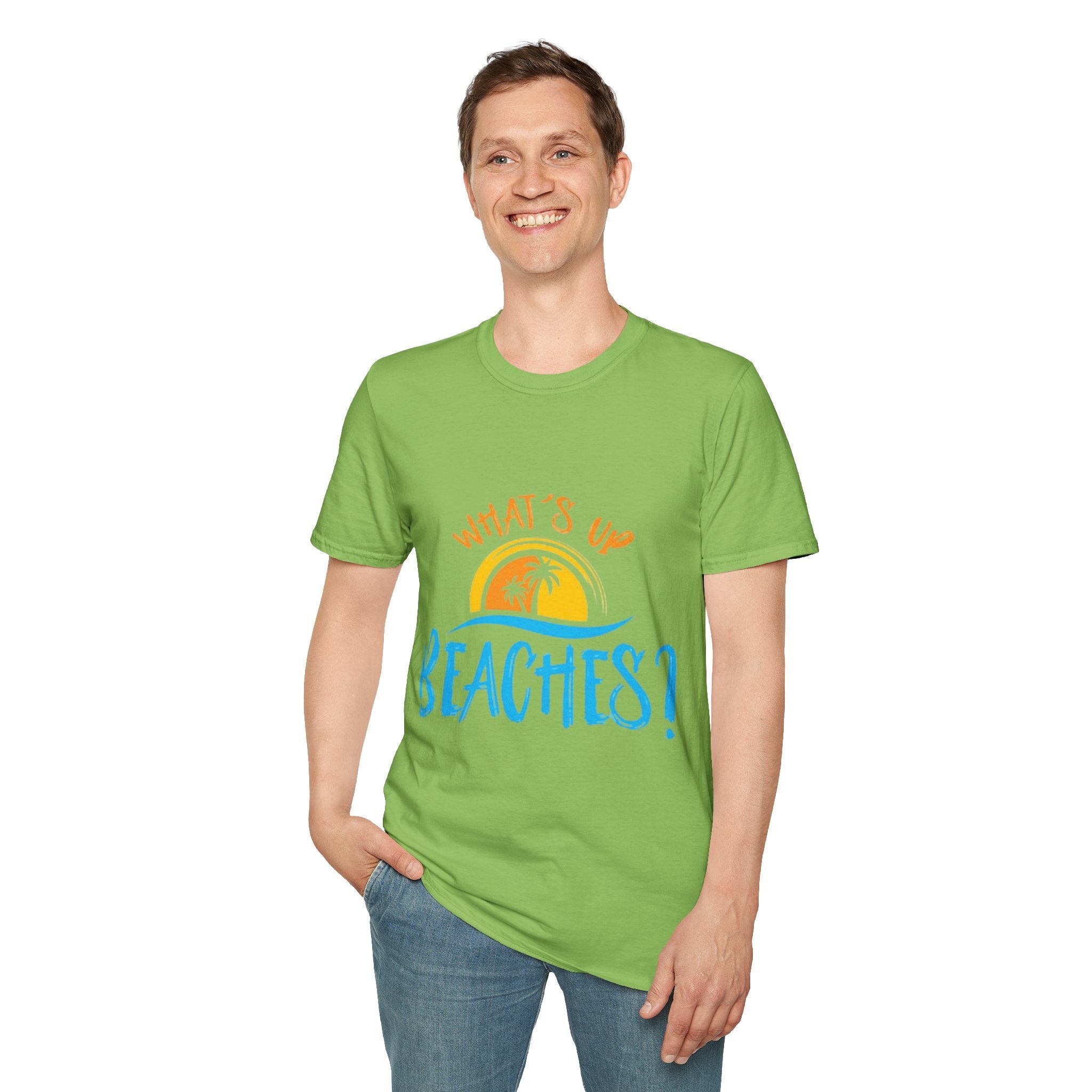 What's Up Beaches? Unisex Softstyle T-Shirt