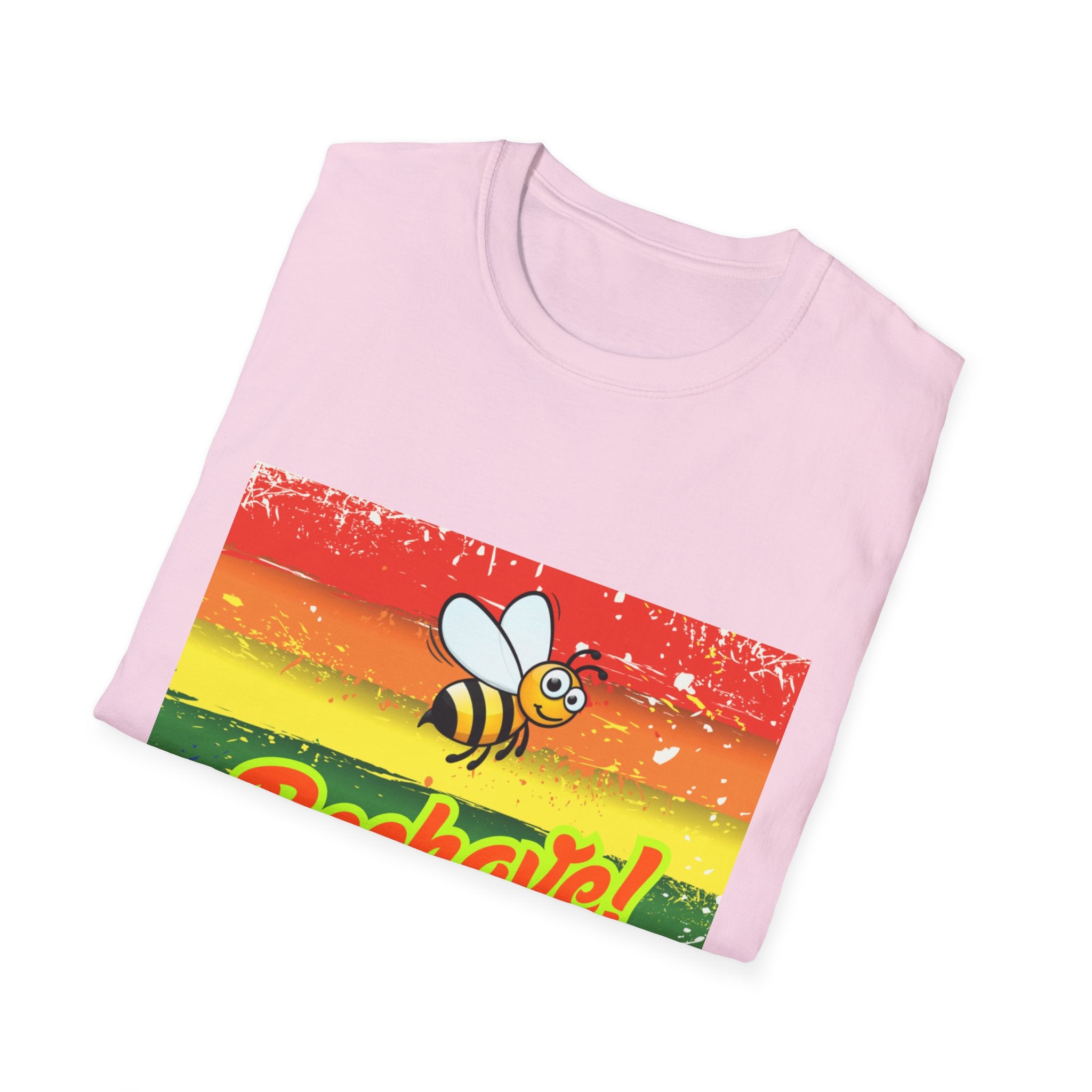 Beehave Rainbow Unisex Softstyle T-Shirt