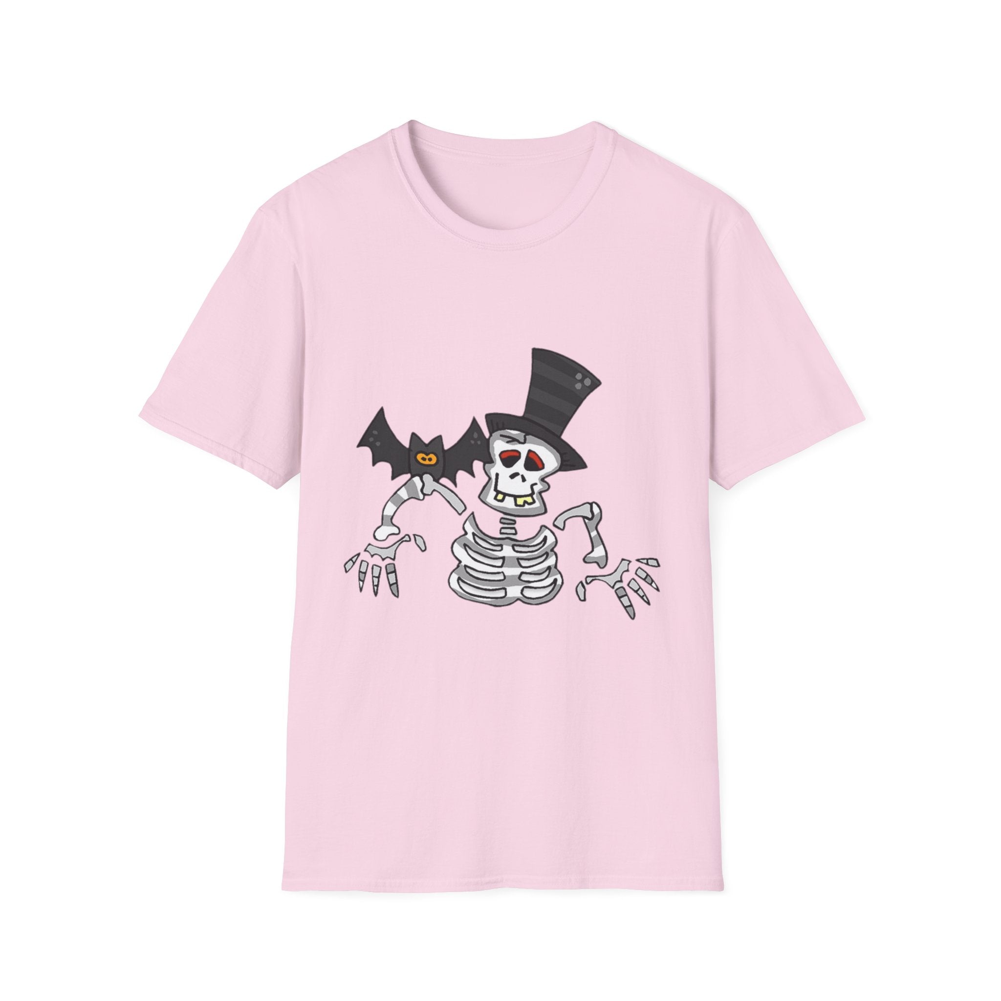 Halloween Skeleton Unisex Softstyle T-Shirt
