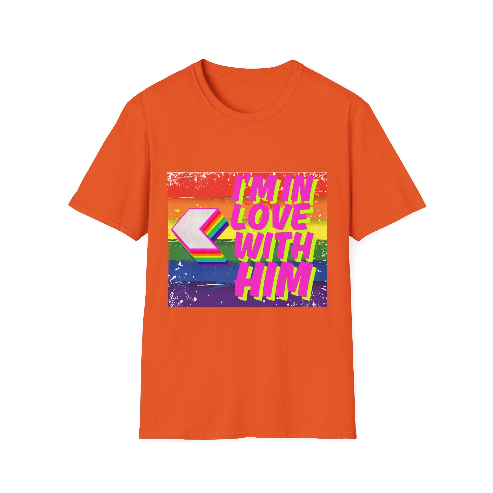 I'm In Love With Him Unisex Softstyle T-Shirt