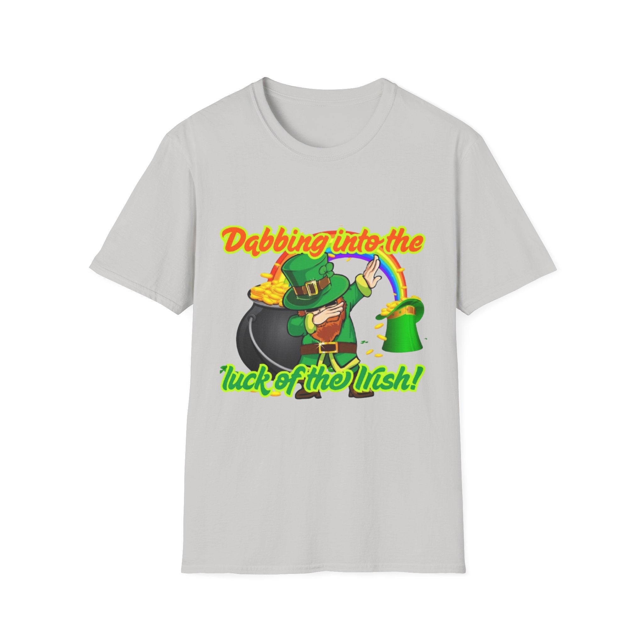Dabbing Into The Luck Of The Irish! Unisex Unisex T-Shirt