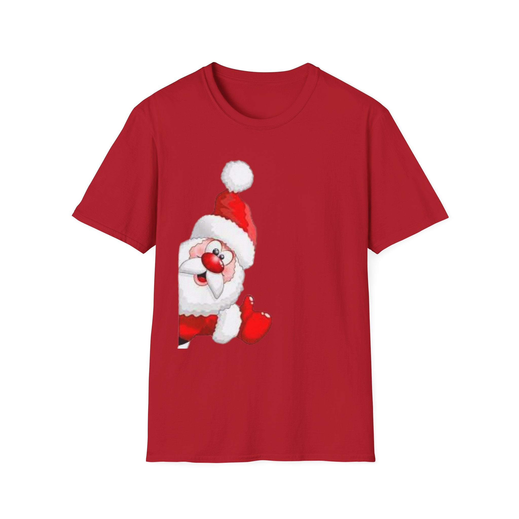 Festive Santa Unisex Softstyle T-Shirt