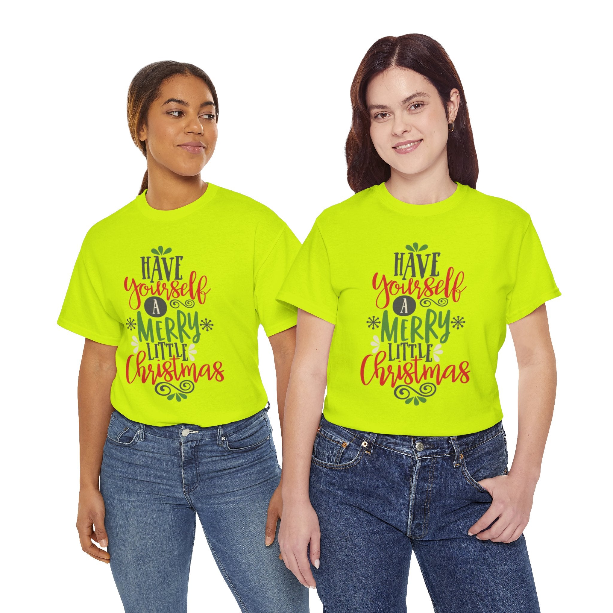 Have Yourself a Merry Little Christmas Unisex Heavy Cotton T-Shirt