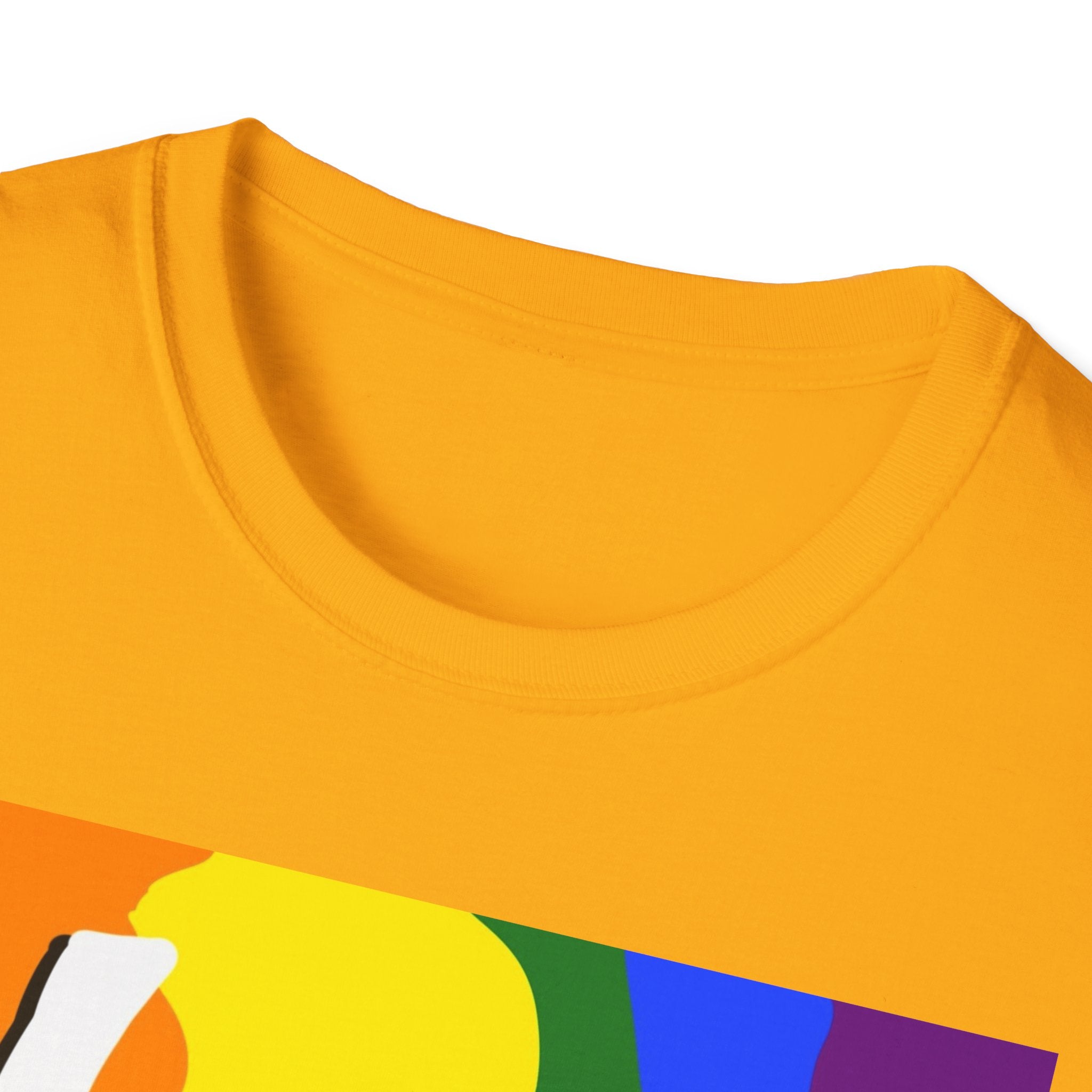 Colorful Pride Love is Love Unisex Softstyle T-Shirt