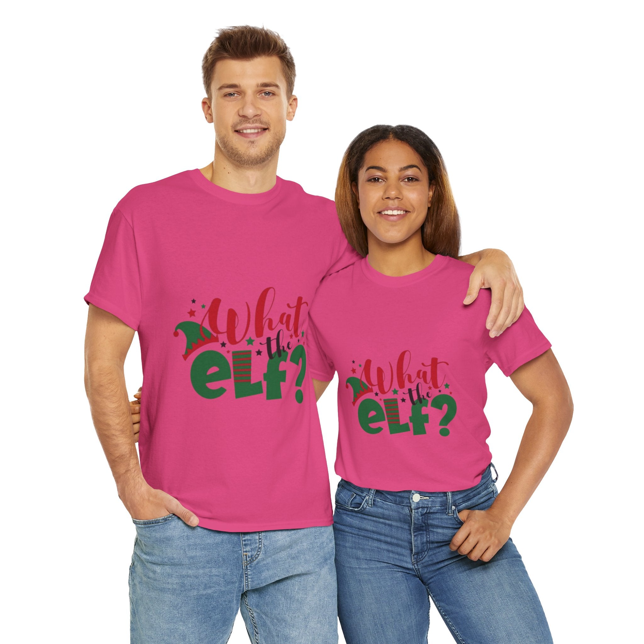 What the Elf? Unisex Heavy Cotton T-Shirt