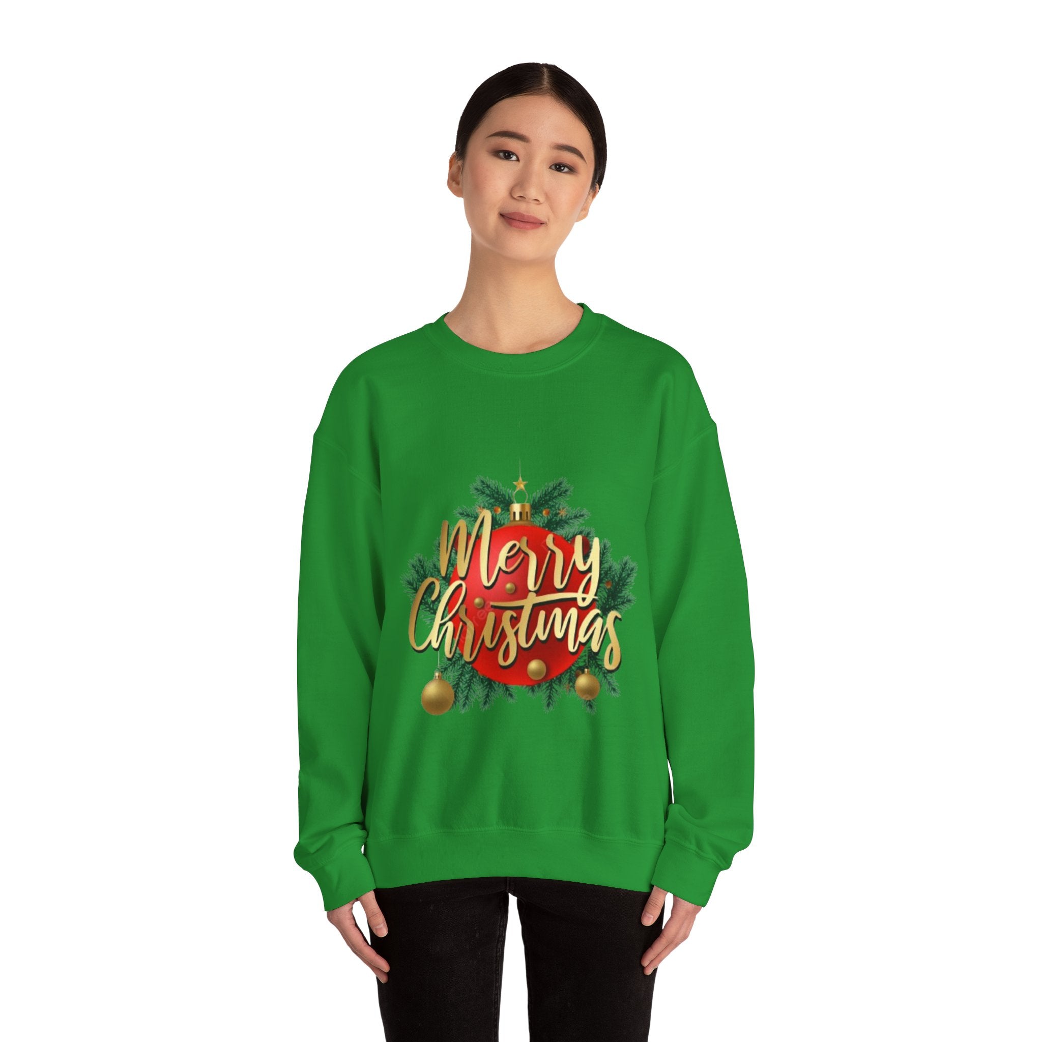 Merry Christmas Unisex Heavy Blend Crewneck Sweatshirt