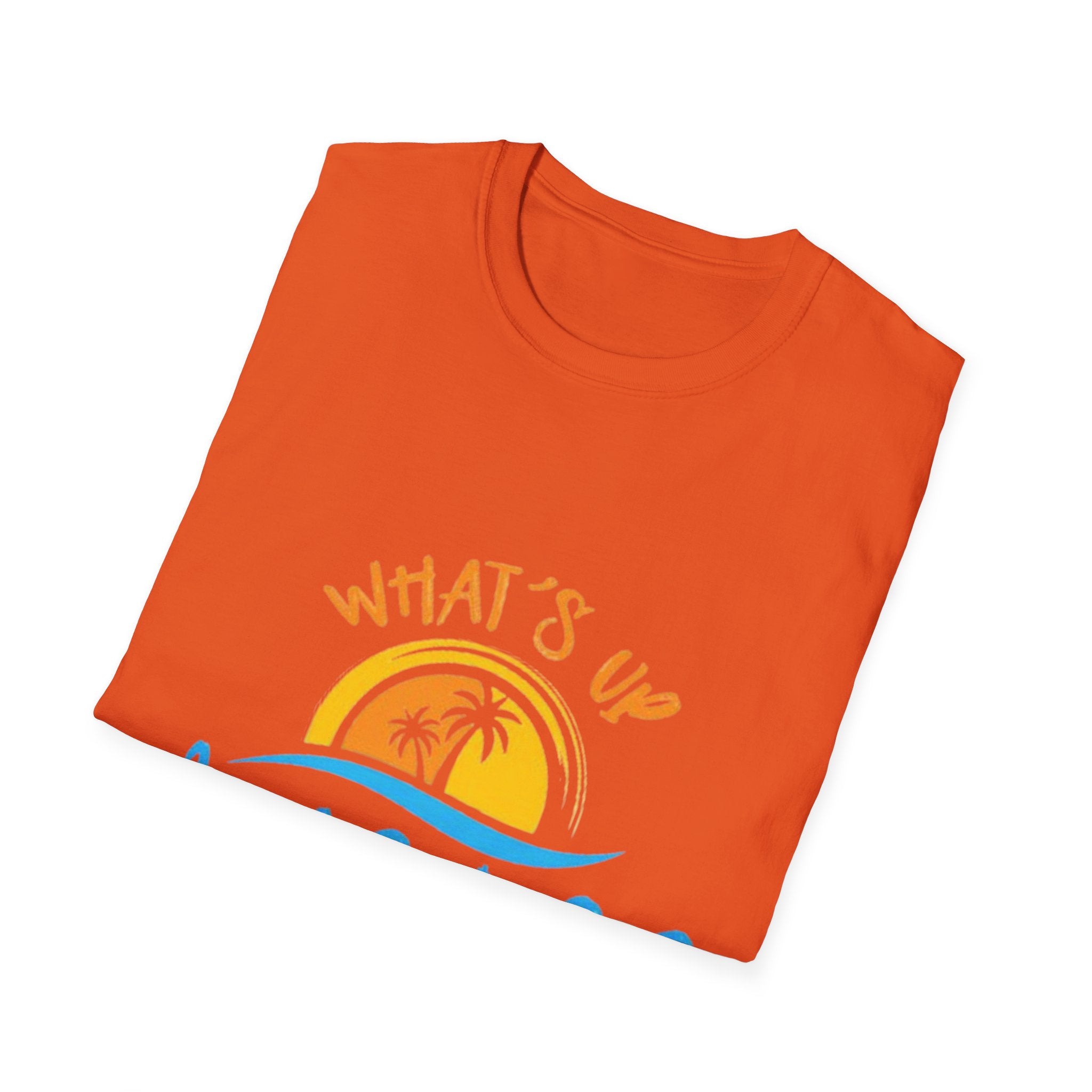 What's Up Beaches? Unisex Softstyle T-Shirt