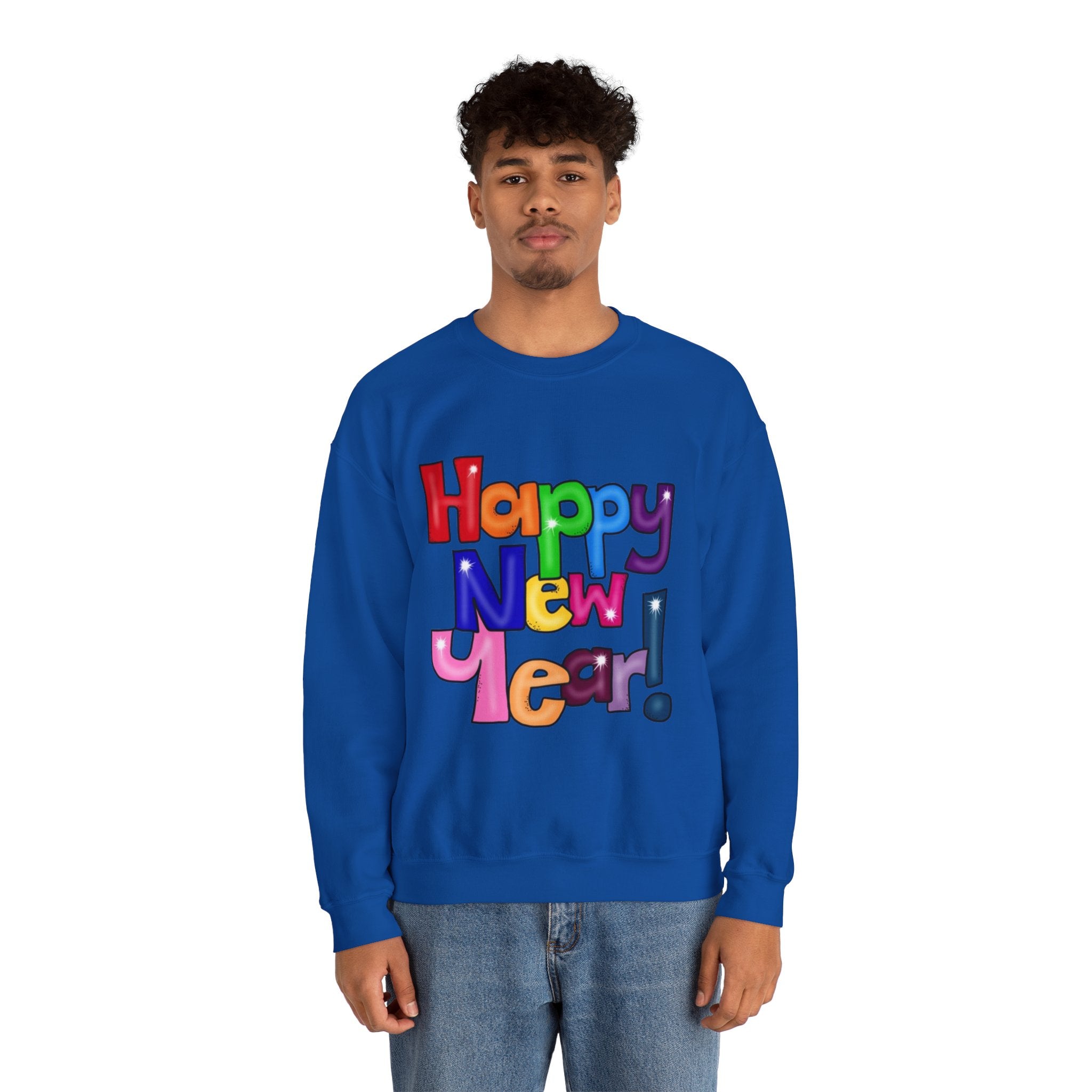Happy New Year Unisex Heavy Blend™ Crewneck Sweatshirt
