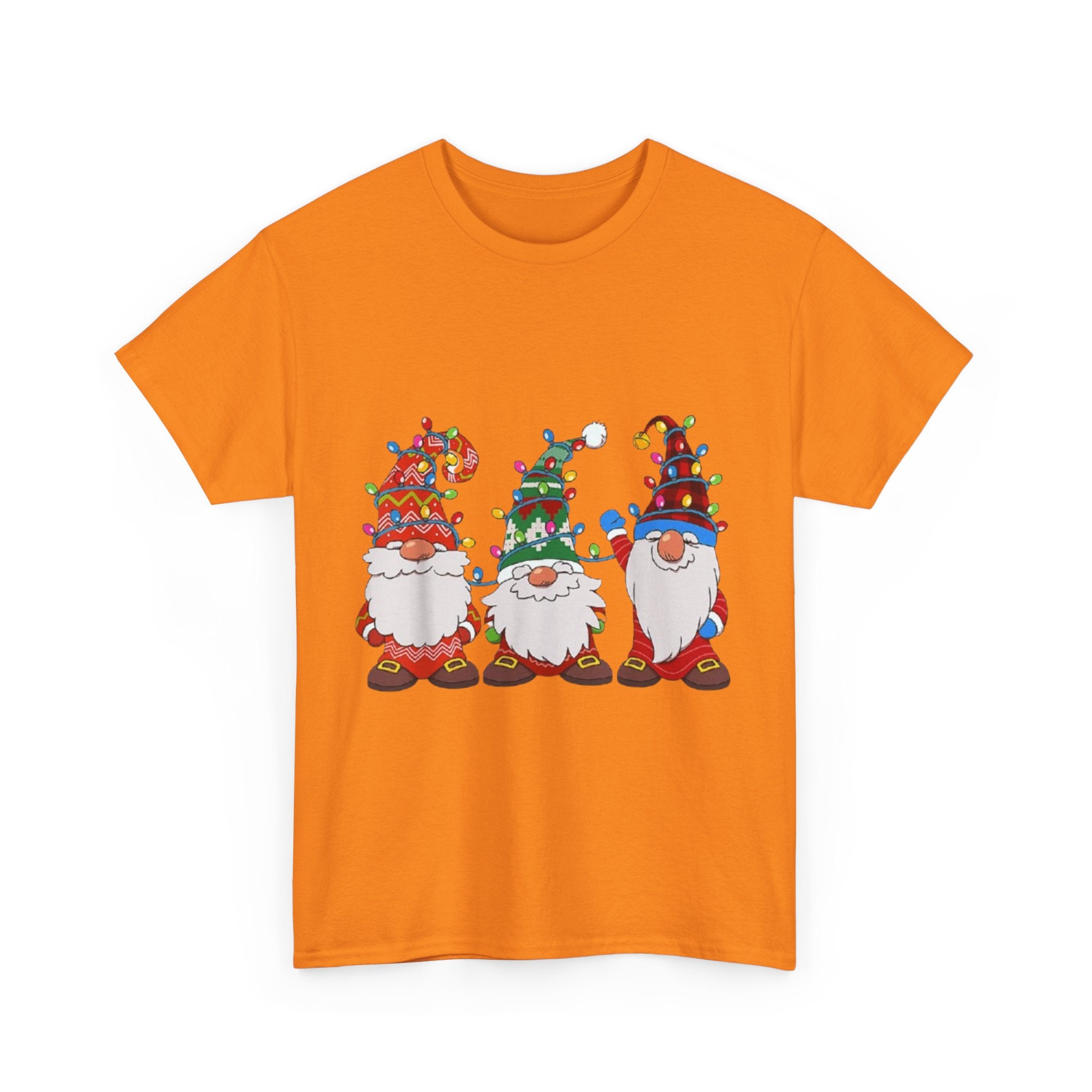 Christmas Gnome Unisex Heavy Cotton T-Shirt