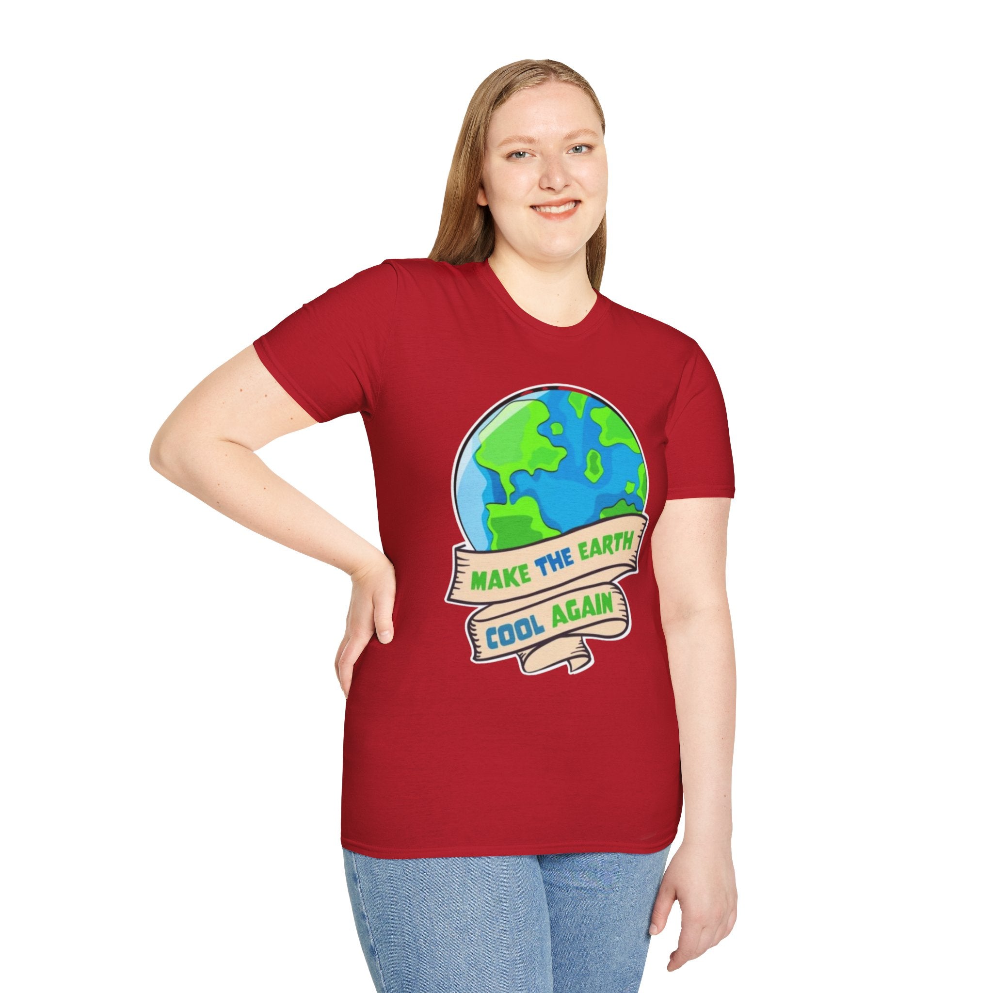 Make The Earth Cool Again Unisex Softstyle T-Shirt