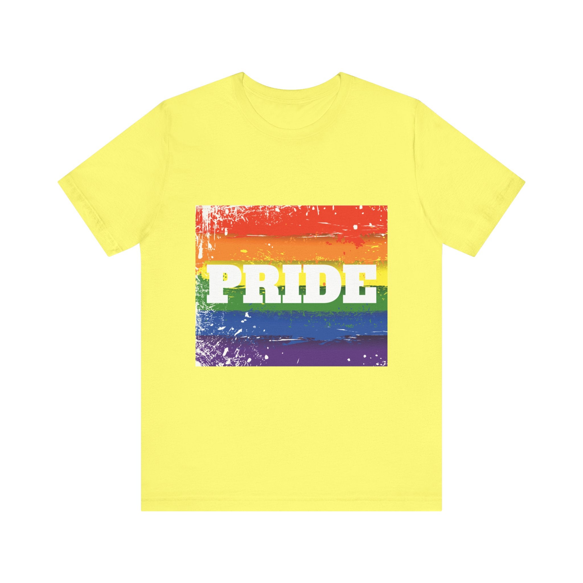 Pride Rainbow Unisex Jersey Short Sleeve T-Shirt