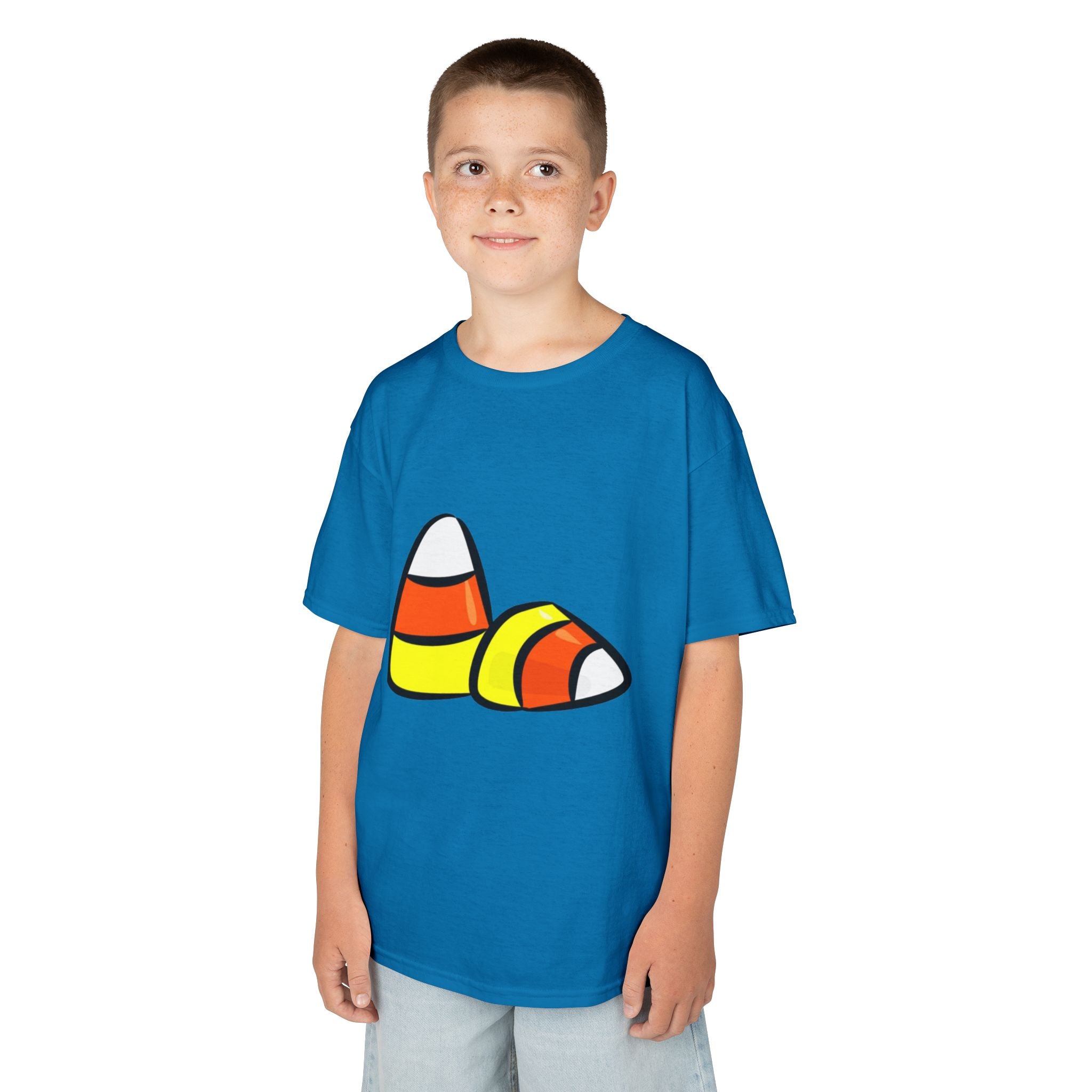 Halloween Candy Corn Kids Heavy Cotton™ Short Sleeve T-Shirt