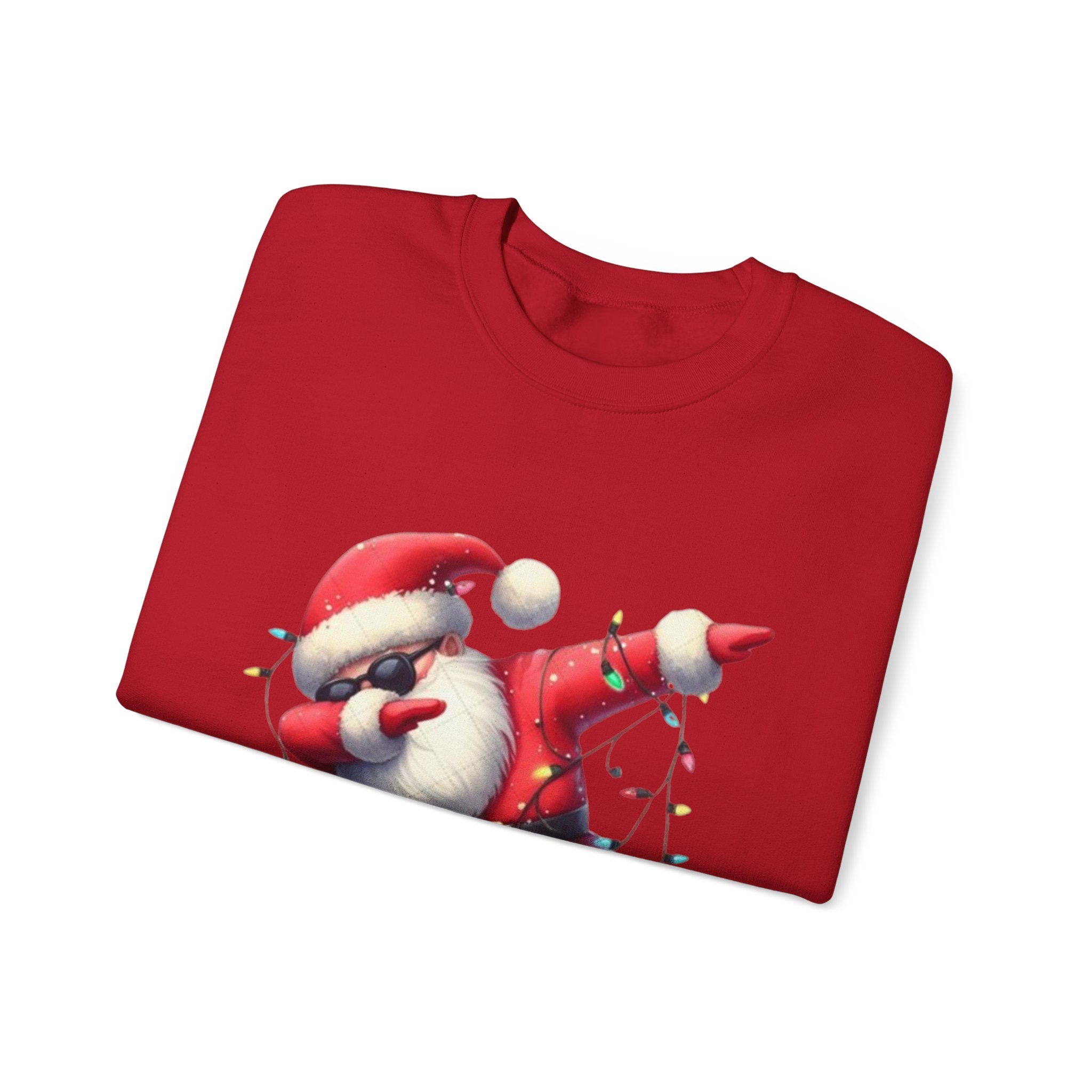 Santa Dabbing Unisex Heavy Blend™ Crewneck Sweatshirt