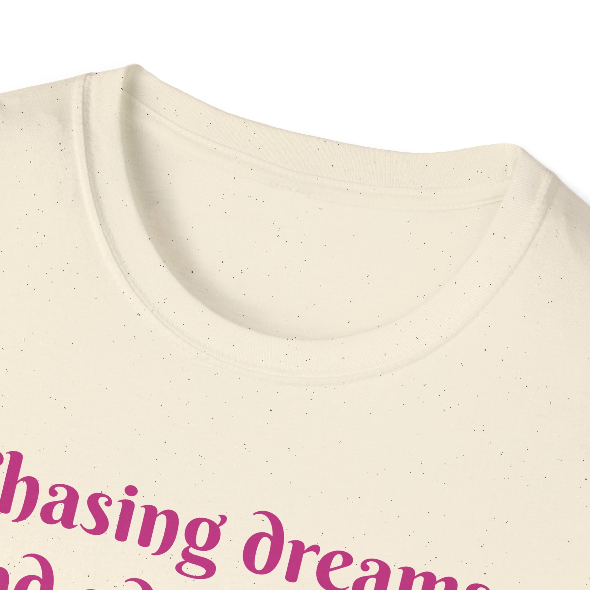 Chasing Dreams And Adventures, One Book At A Time! Unicorn Unisex Softstyle T-Shirt