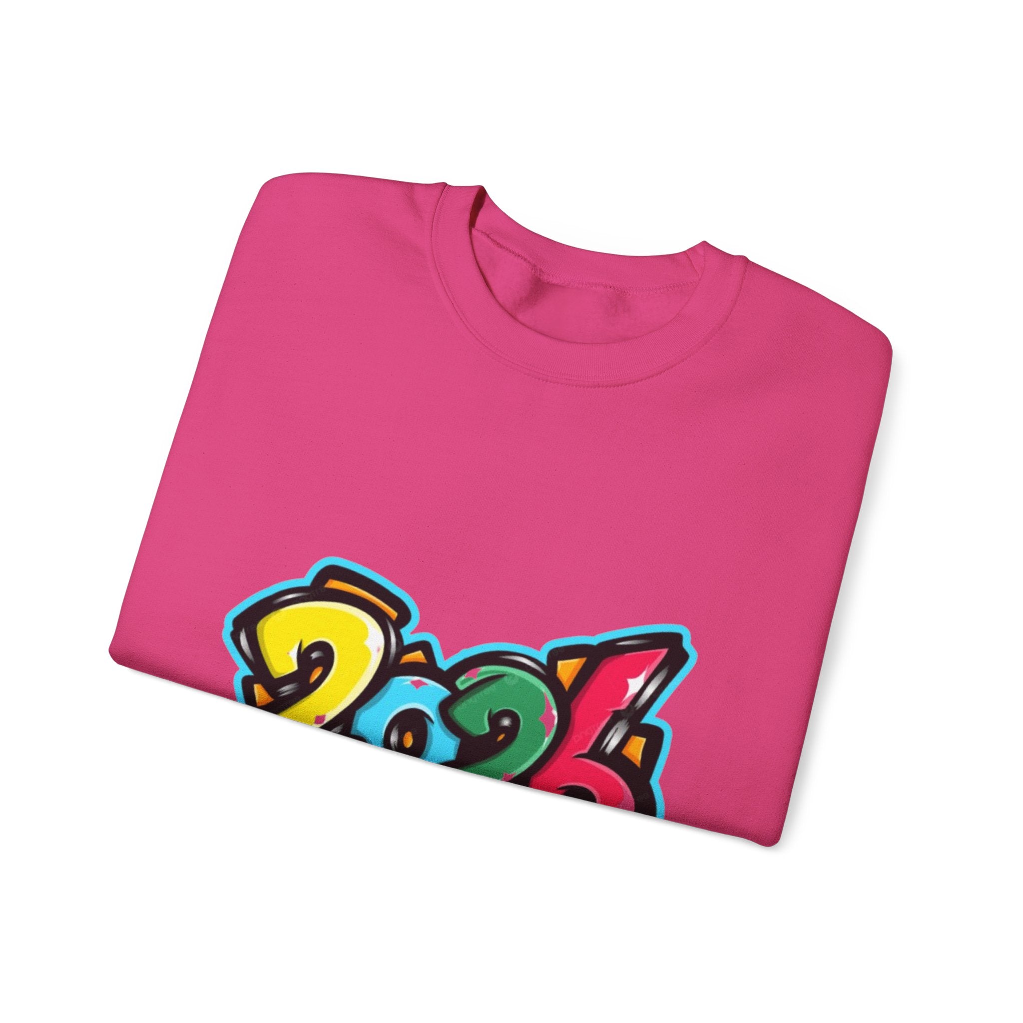 2026 Graffiti Style Unisex Heavy Blend™ Crewneck Sweatshirt