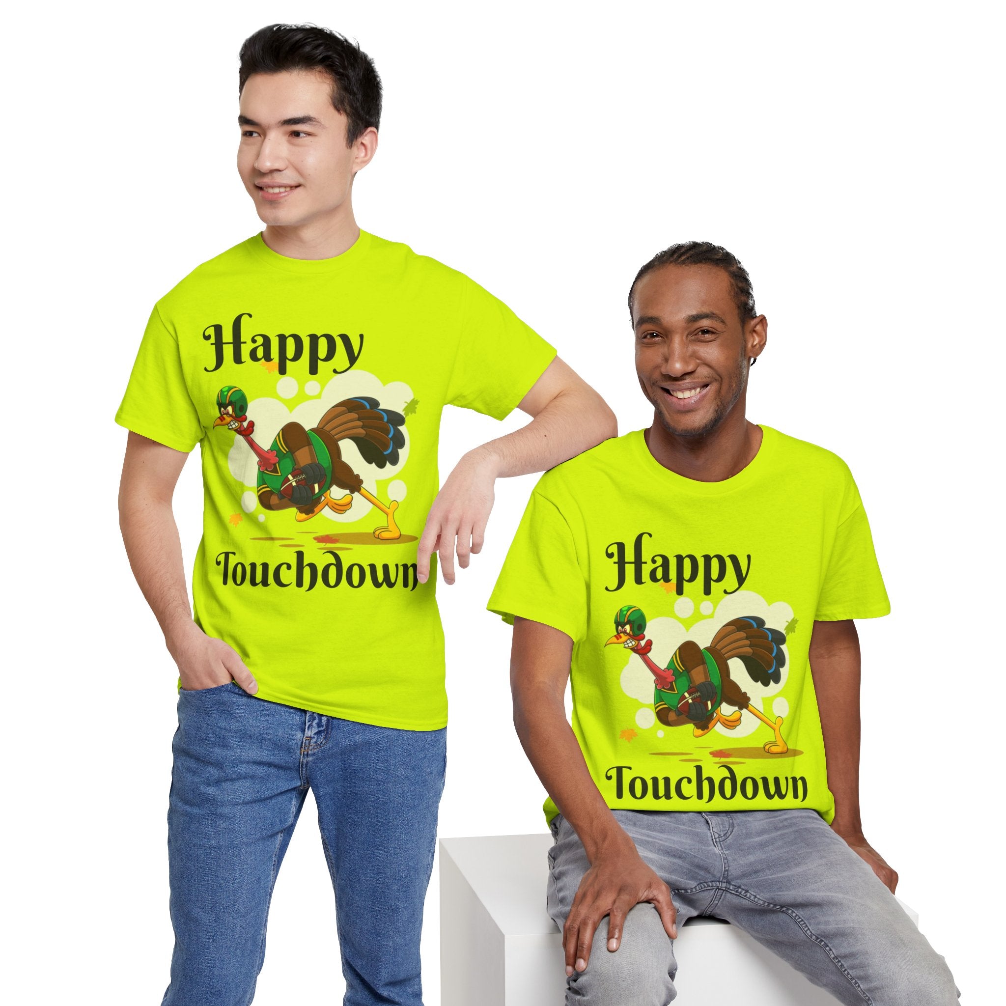 Happy Touchdown Unisex Heavy Cotton T-Shirt