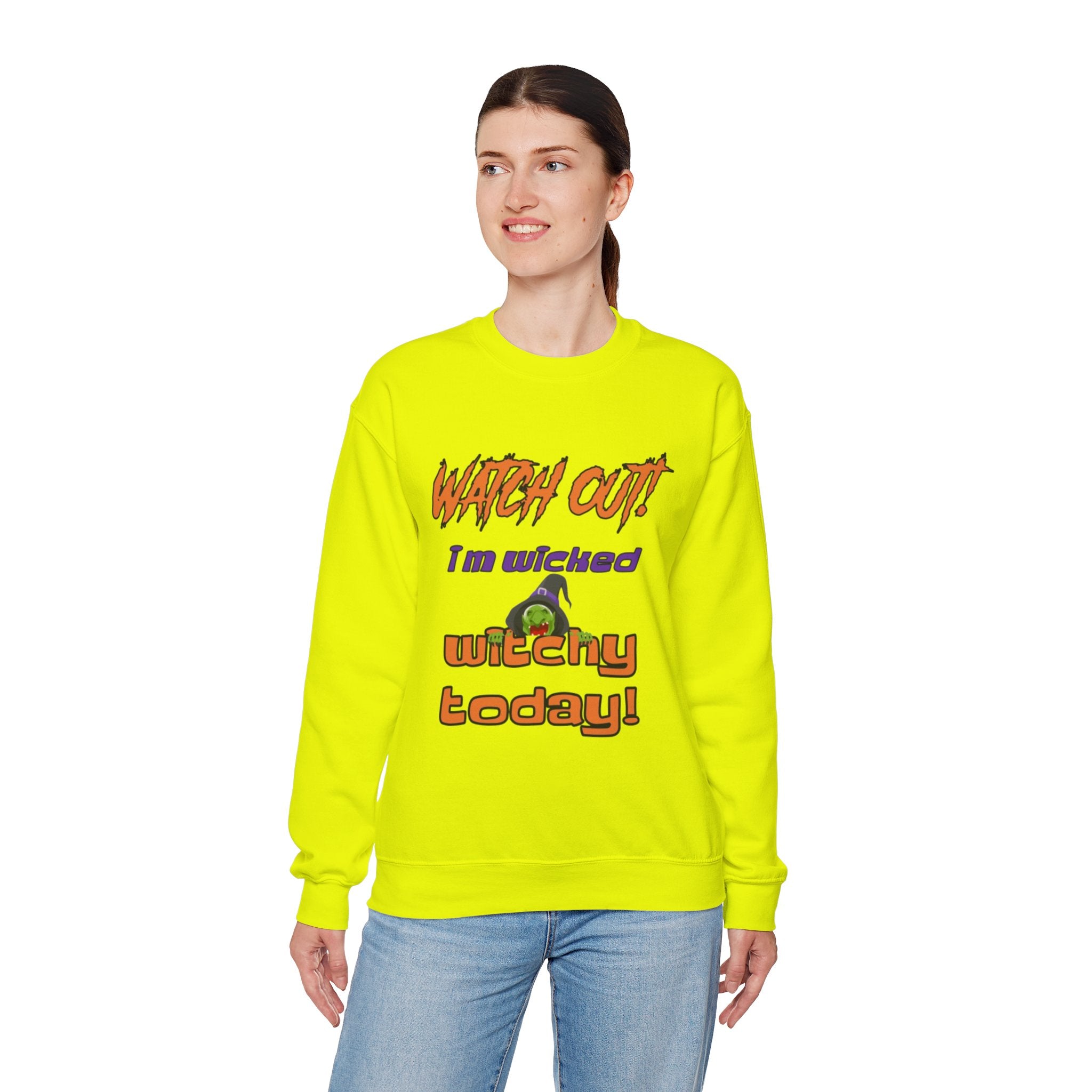 Wicked Witchy Unisex Heavy Blend™ Crewneck Sweatshirt