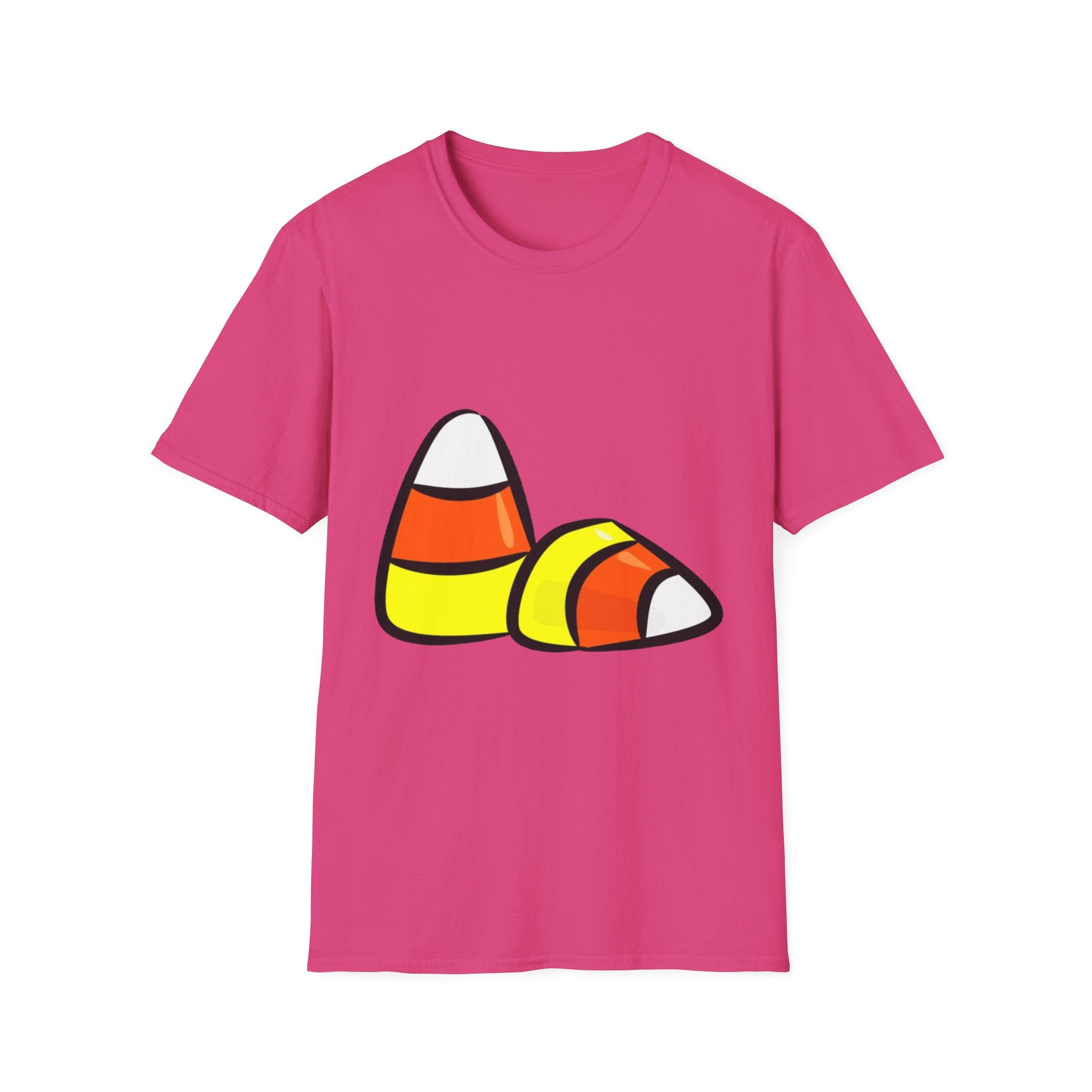 Halloween Candy Corn Unisex Softstyle T-Shirt