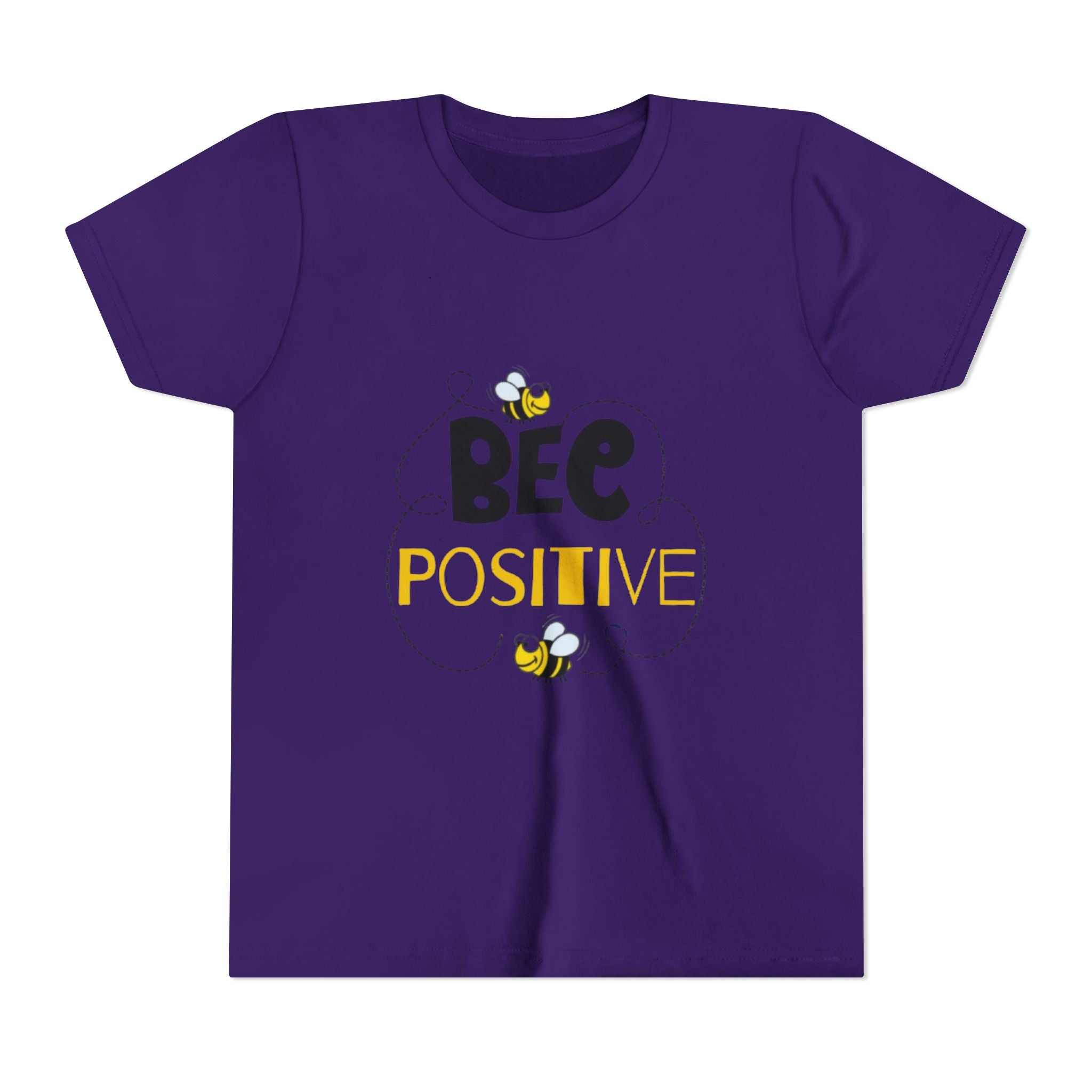 Bee Positive Youth Short Sleeve T-Shirt