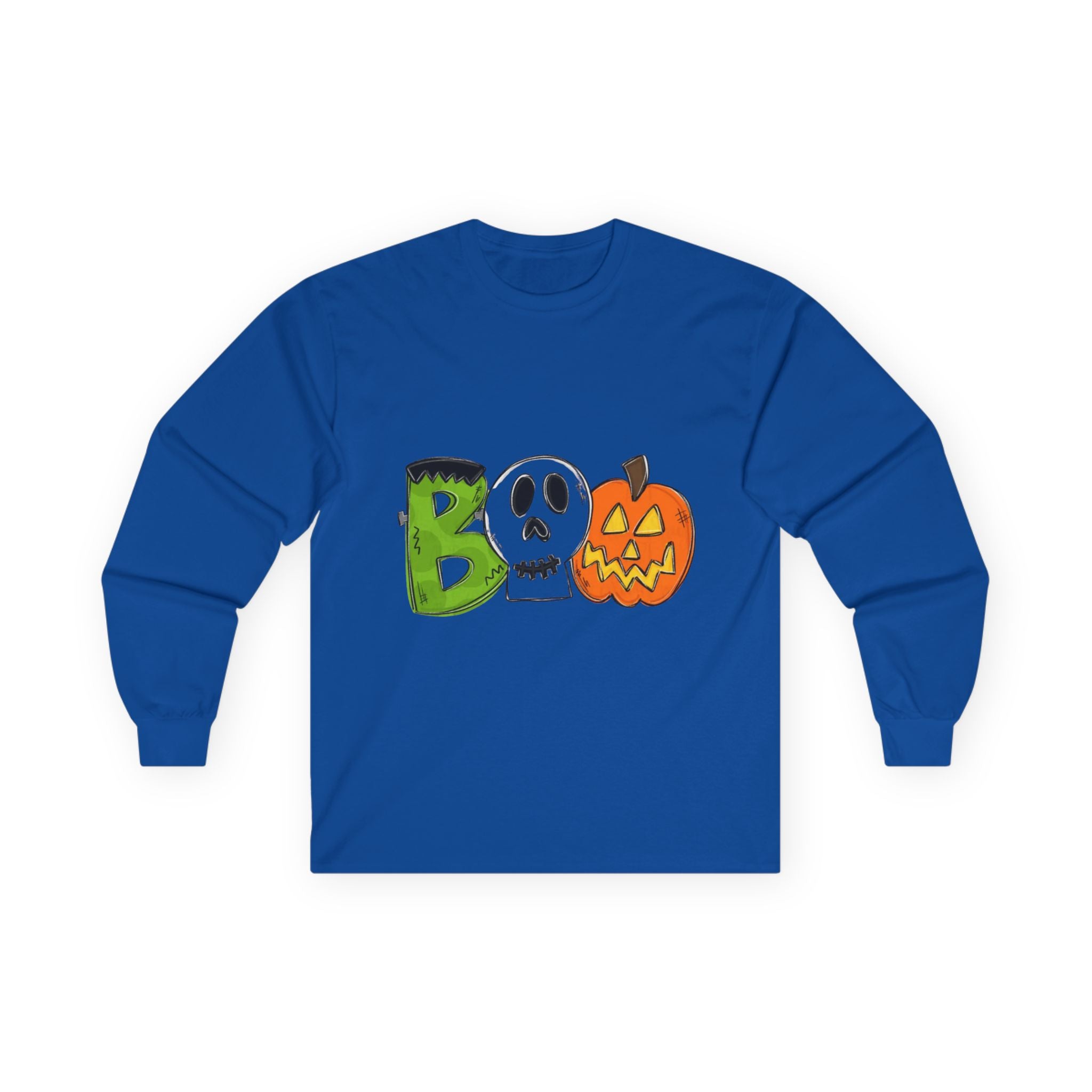 Halloween BOO Unisex Ultra Cotton Long Sleeve T-Shirt