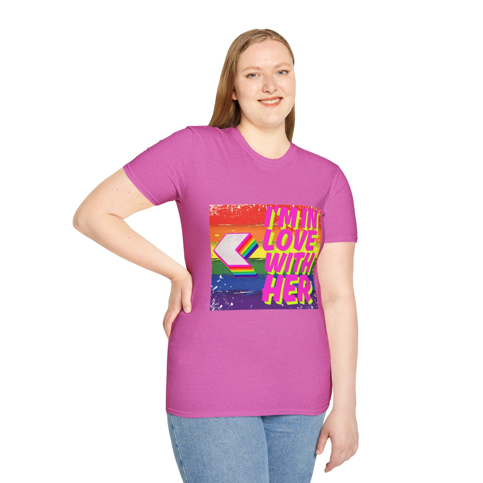 I'm in Love with Her Unisex Softstyle T-Shirt