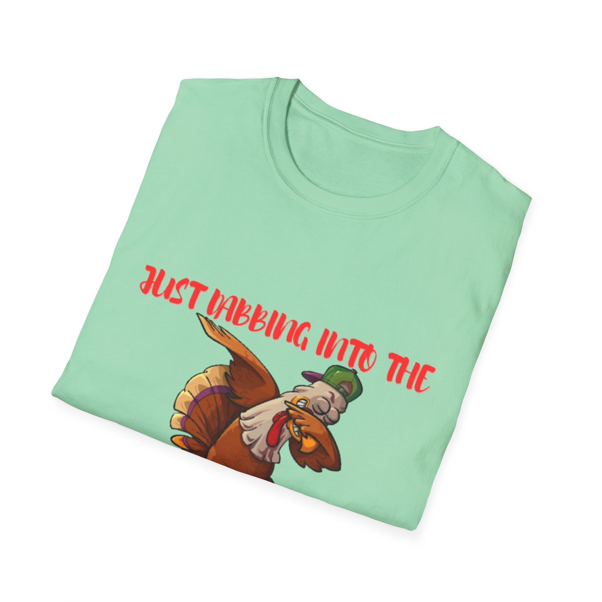 Just Dabbing Into The Holiday Spirit! Unisex Softstyle T-Shirt