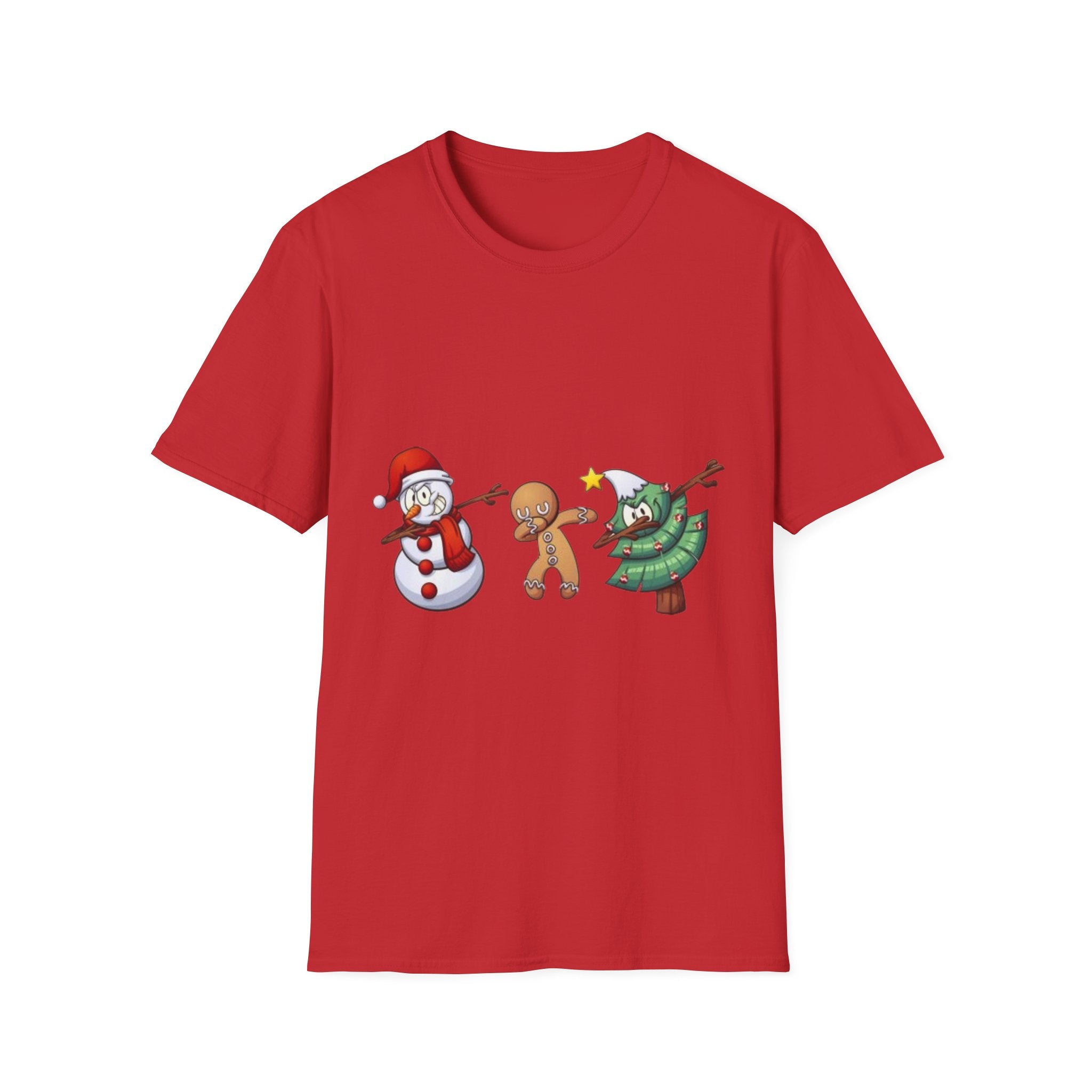 Christmas Dabbing Unisex Softstyle T-Shirt