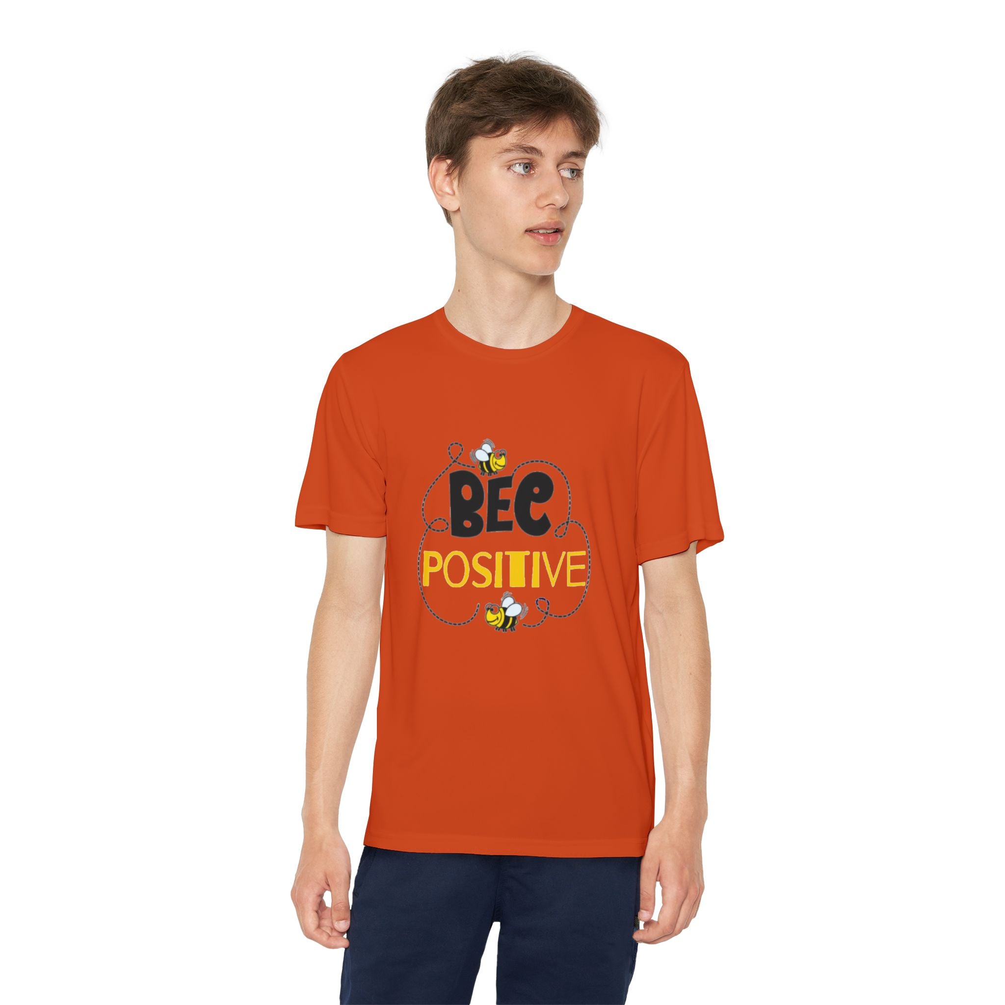 Bee Positive Youth Short Sleeve Competitor T-Shirt