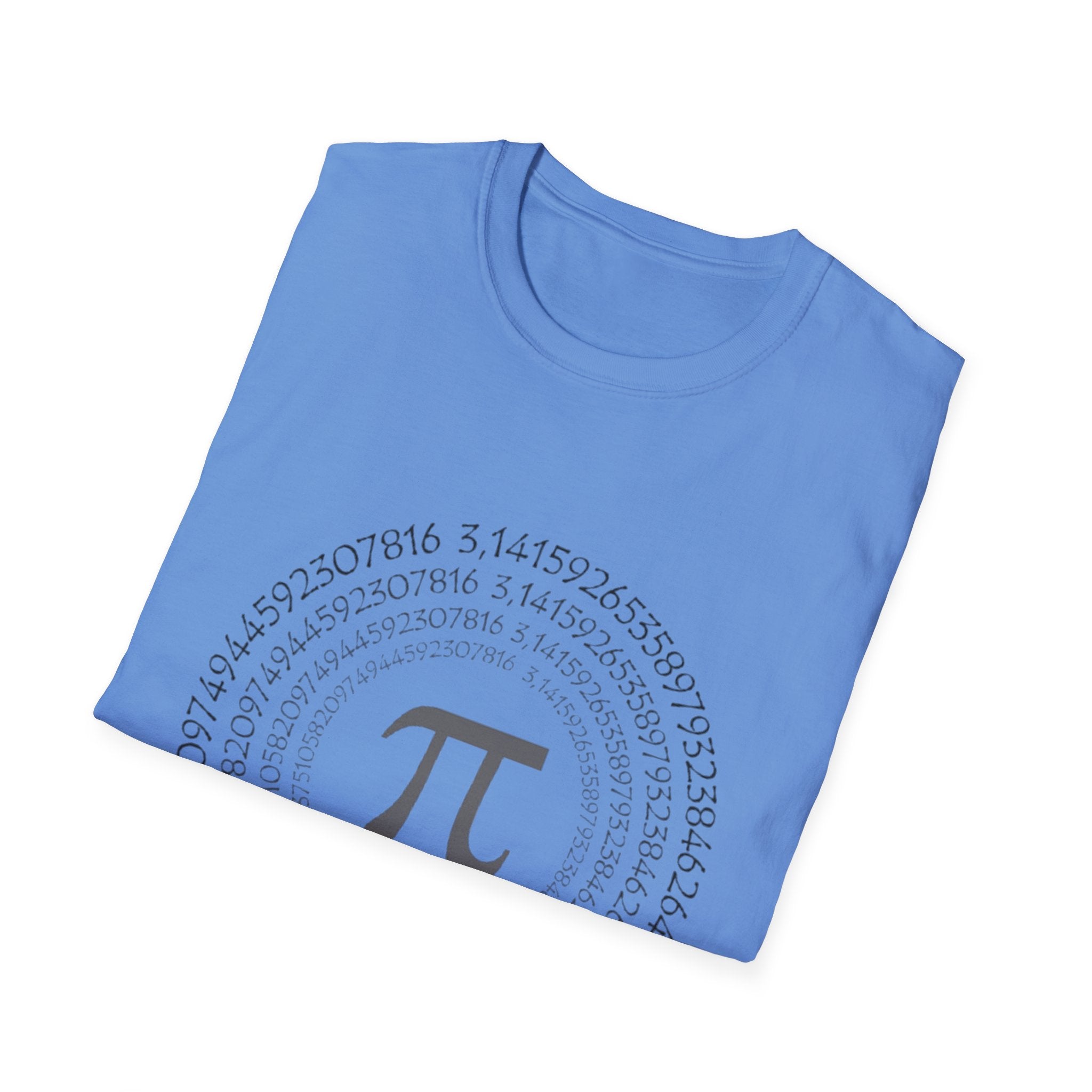 Pi Day Themed Unisex Softstyle T-Shirt