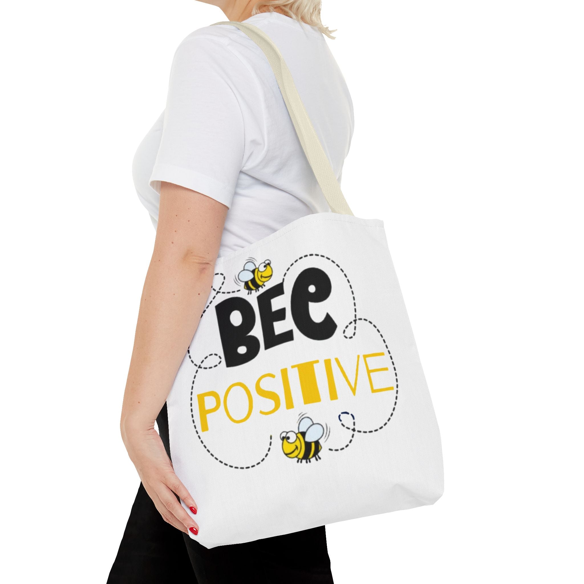 Bee Positive Eco-Friendly Tote Bag