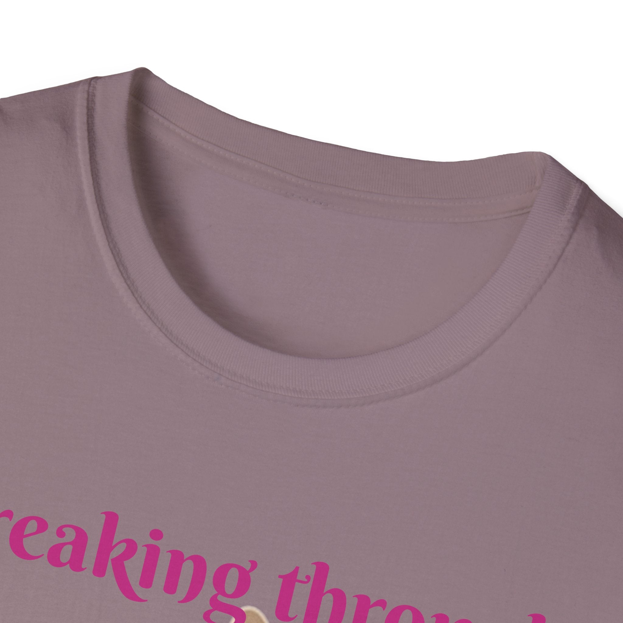 Breaking Through To Bring You Smiles Unisex Softstyle T-Shirt