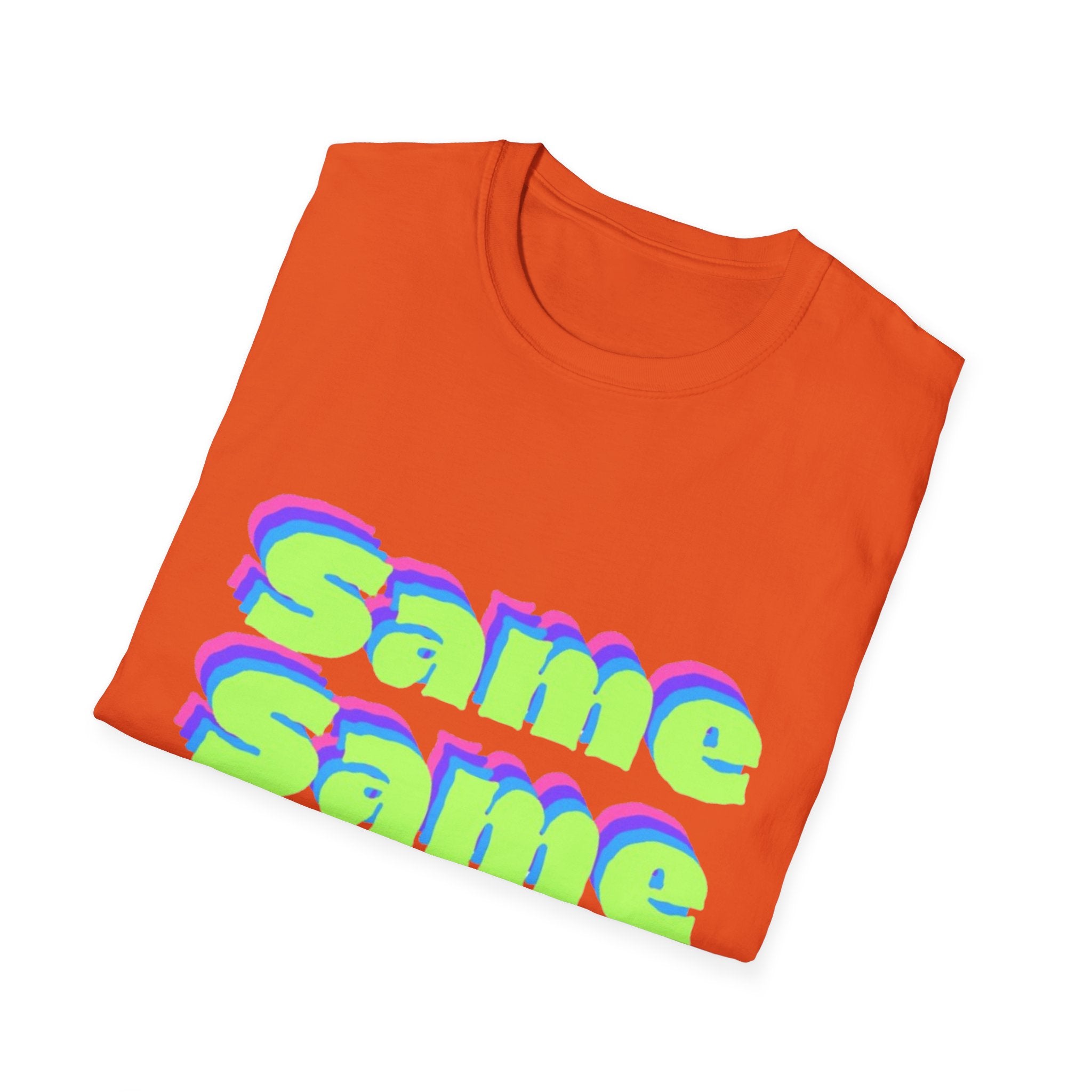 Same Same But Different, Unisex Softstyle T-Shirt