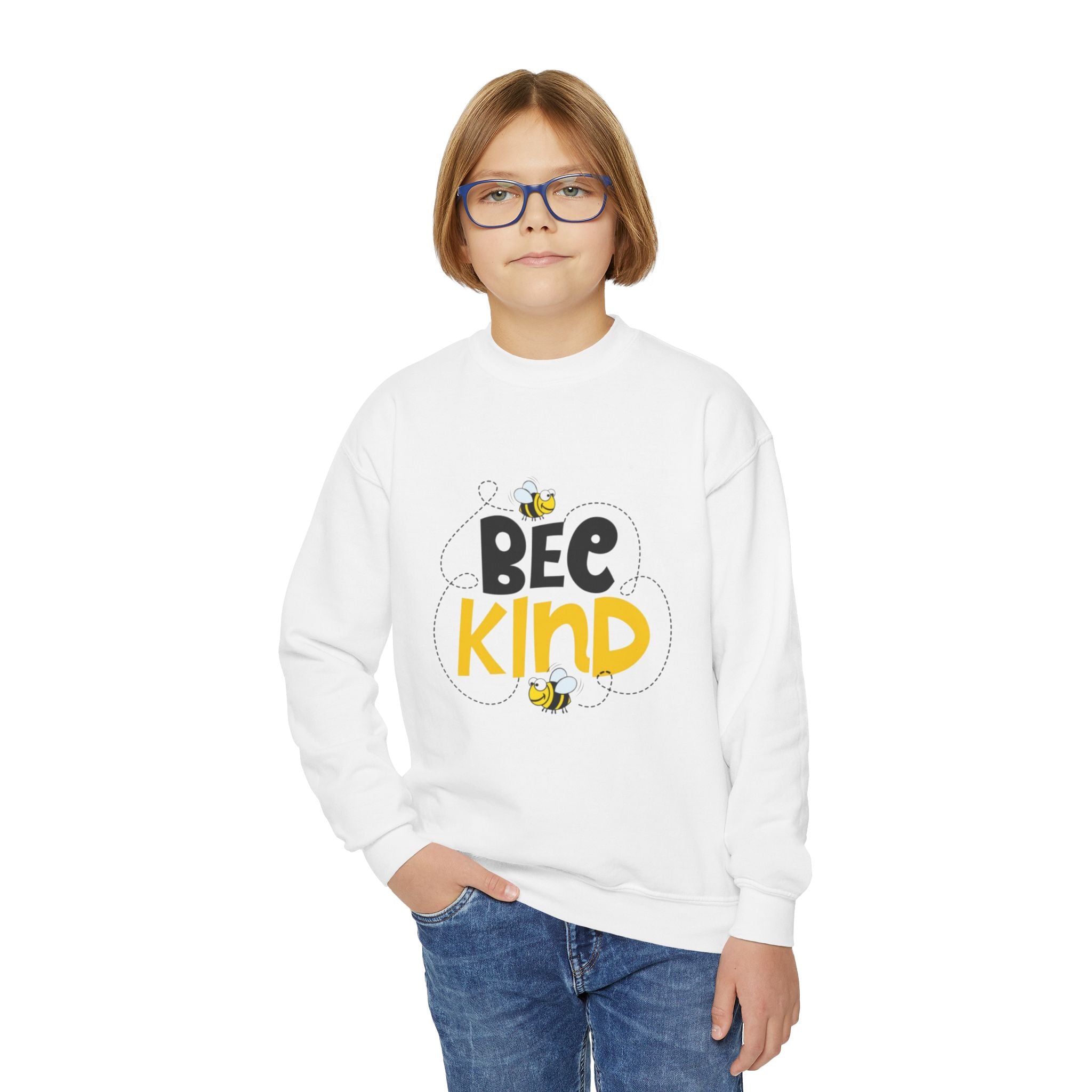 Bee Kind Youth Crewneck Sweatshirt