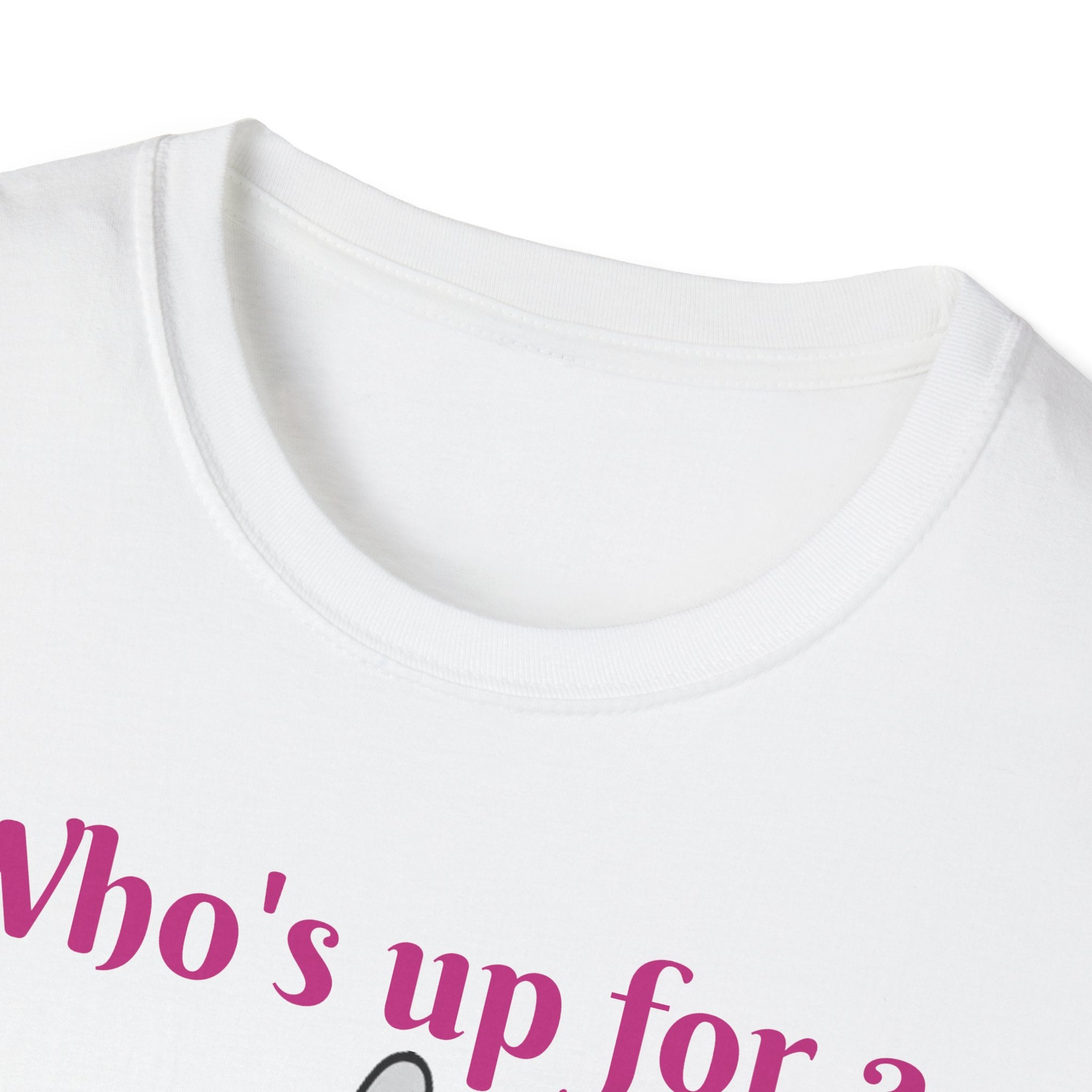 Who's Up For A Treasure Hunt Bunny Unisex Softstyle T-Shirt